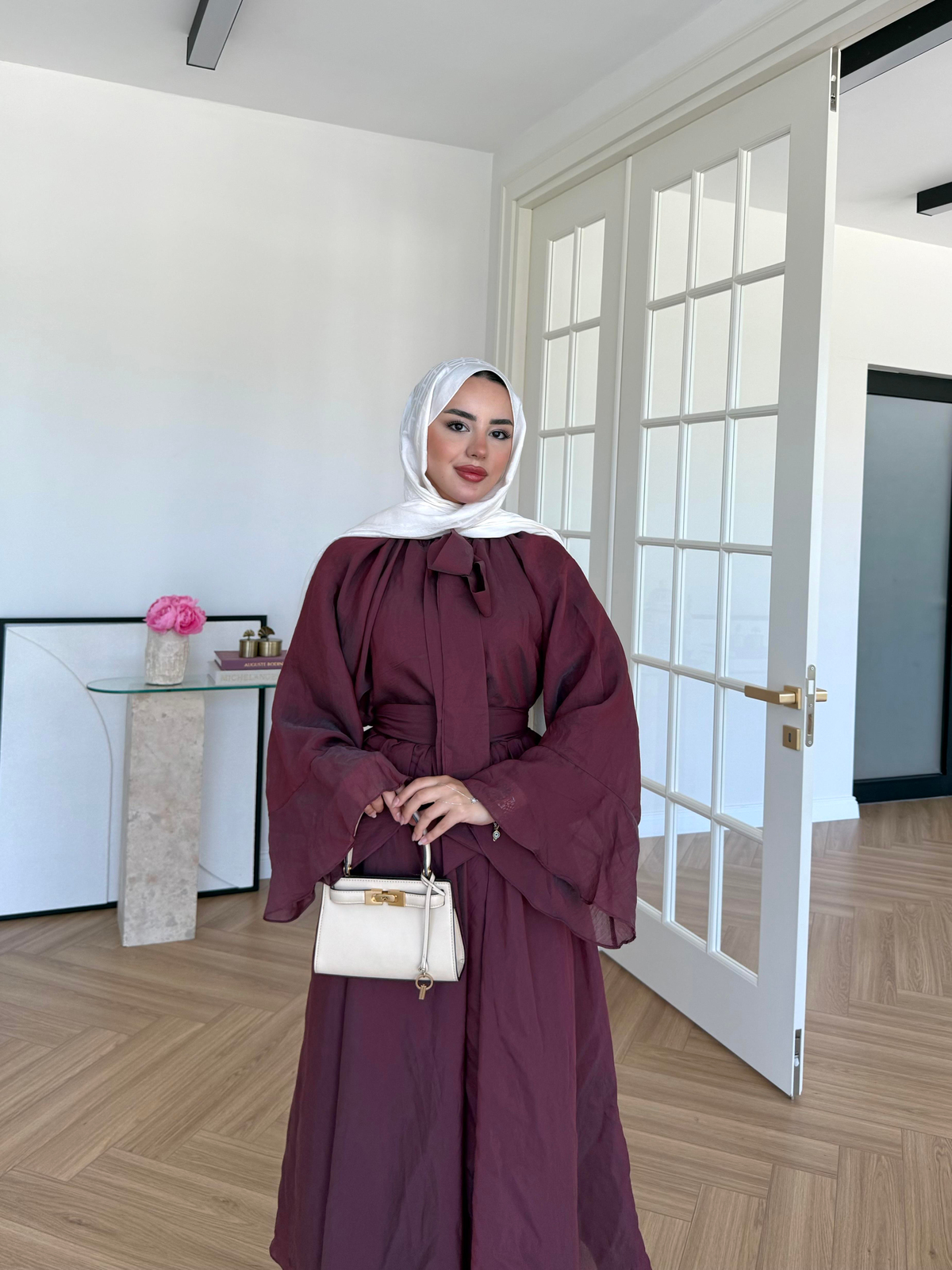 Sofia Etekli Takım Bordo