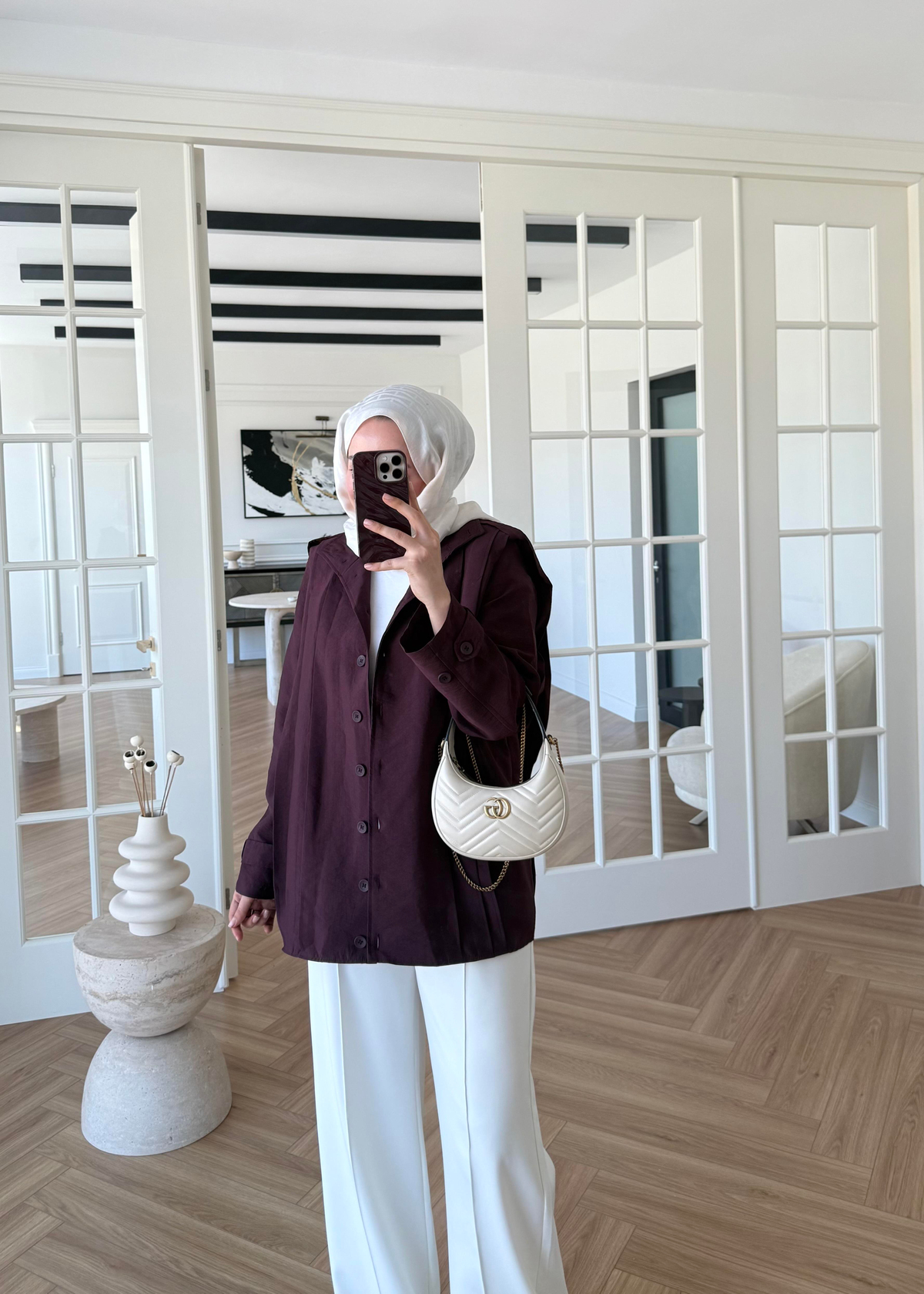 Tilly Gömlek Mürdüm