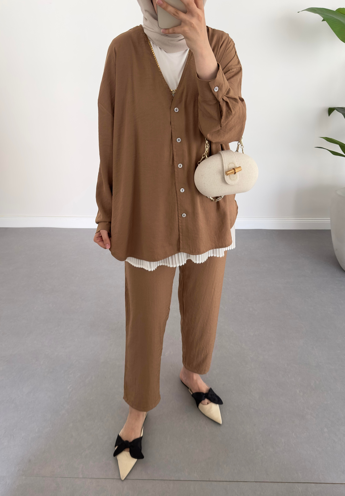 Vual Keten Takım Camel