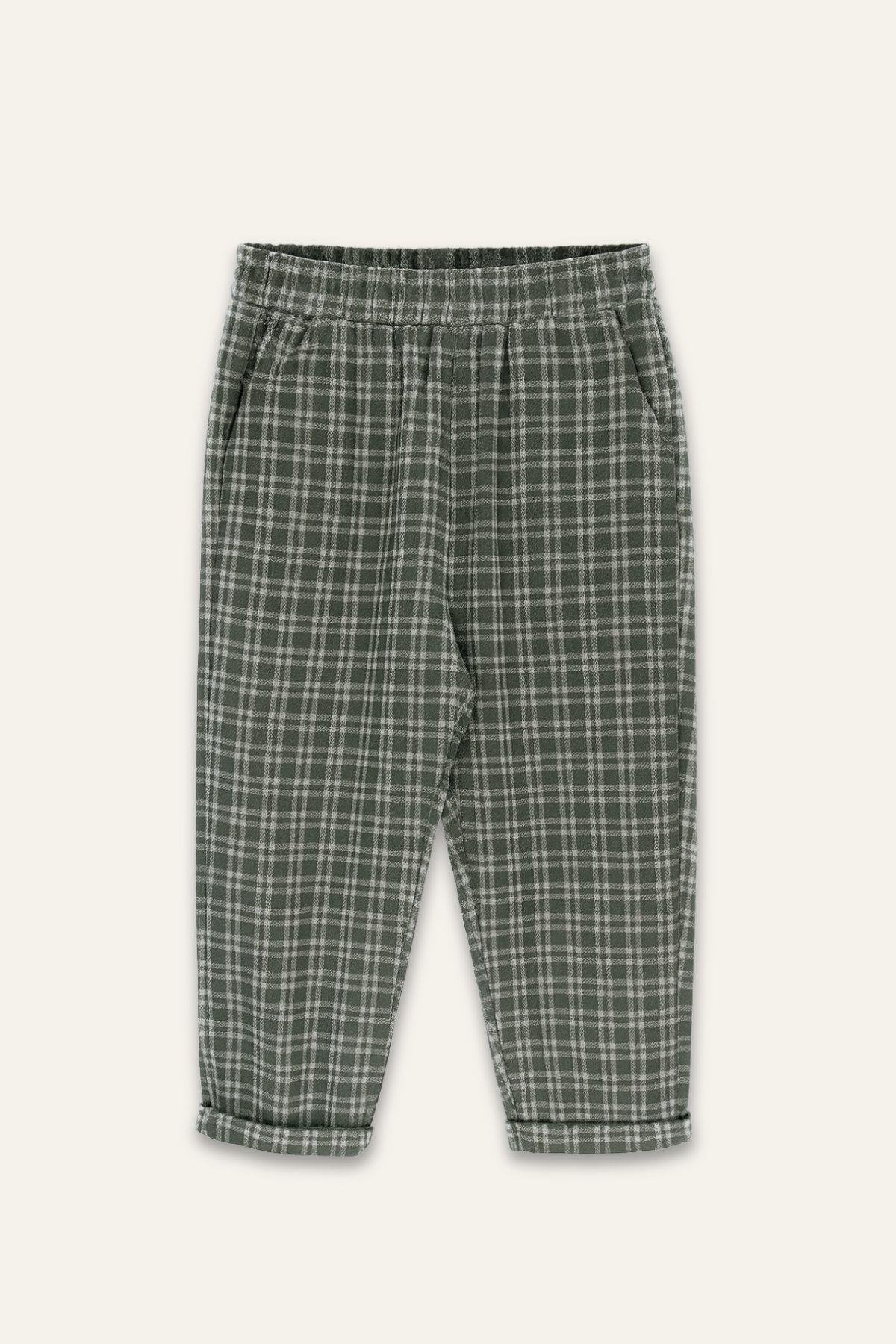 Erkek Bebek Sweatshirt ve Pantolon Takım - Haki