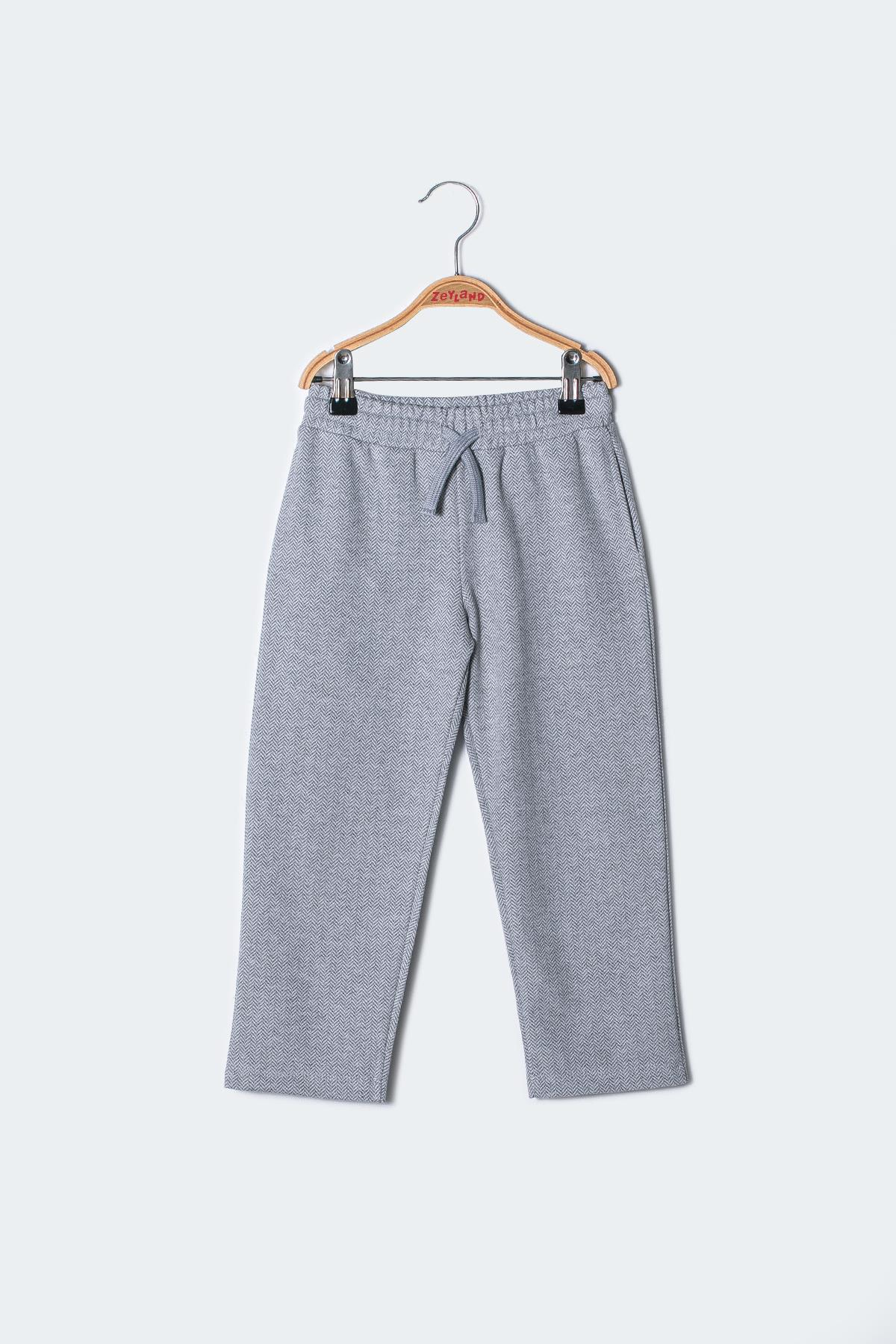 Erkek Çocuk Cepli Örme Pantolon