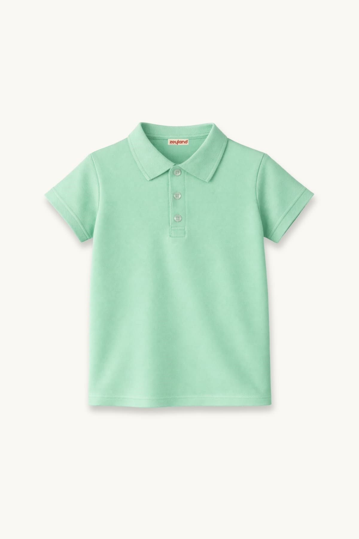 Erkek  Çocuk Kısa Kollu Polo Yaka Tshirt  - Yeşil
