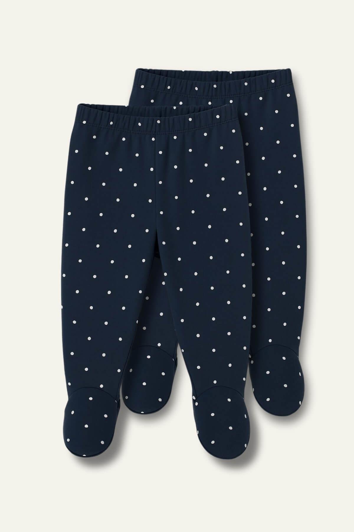 Unisex Bebek İkili Tek Alt - Lacivert