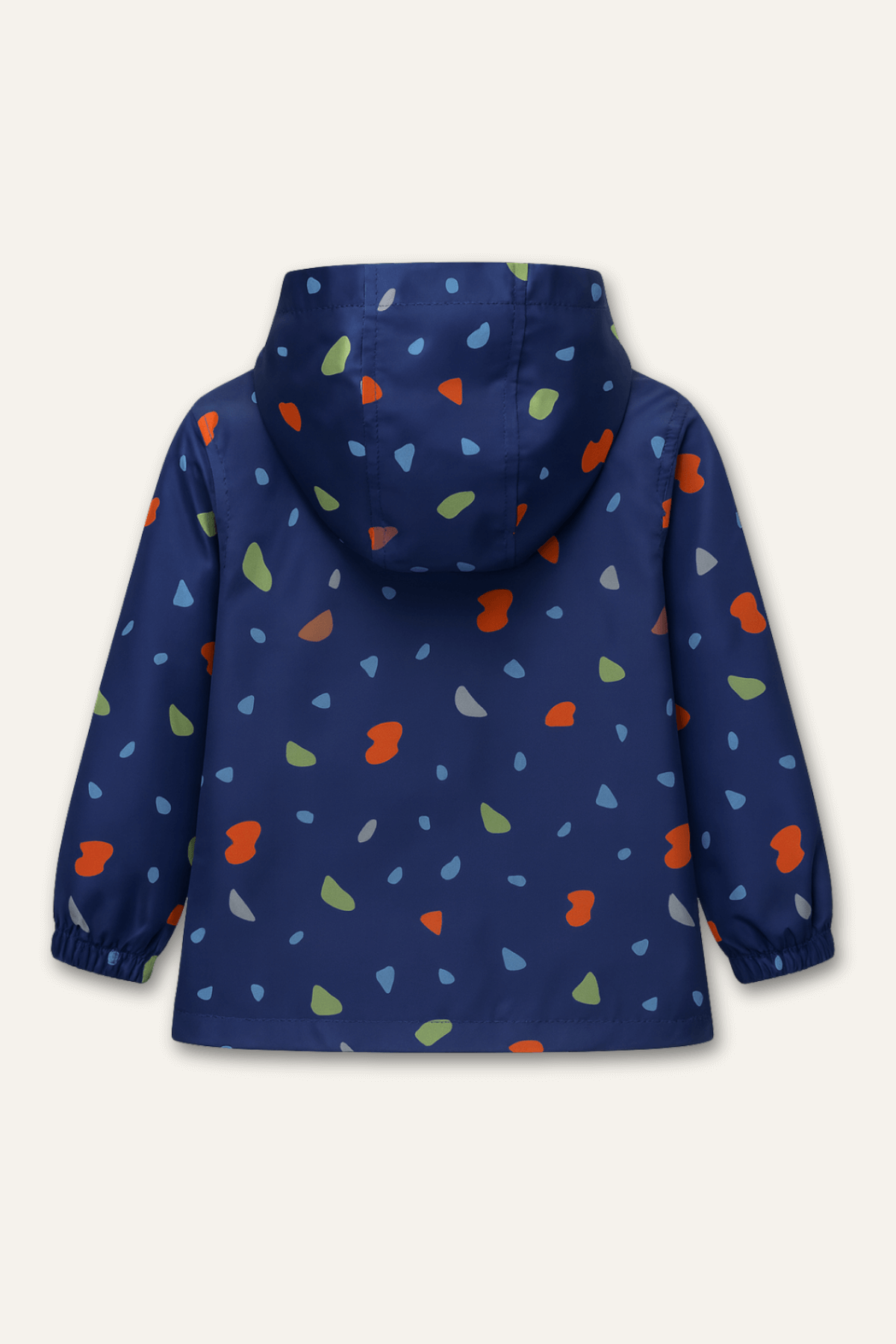 Unisex Çocuk Kapüşonlu Yağmurluk - Lacivert