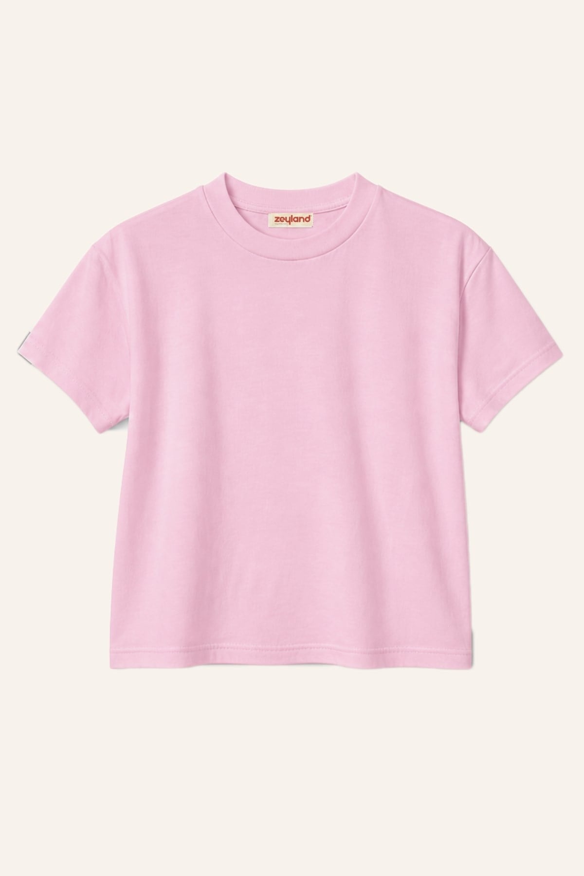 Unisex Çocuk Oversize T-shirt  - Pembe