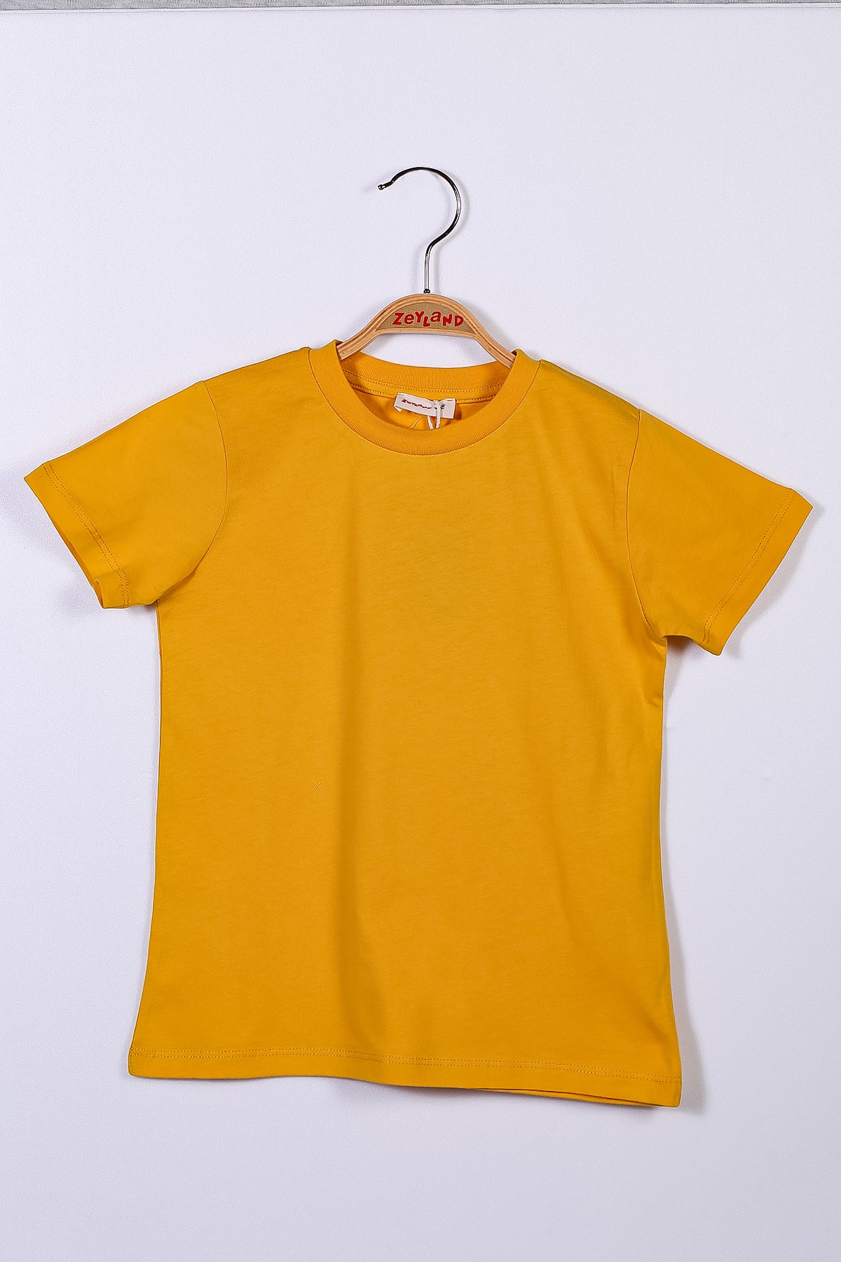 Basic Kisa Kollu T-shirt Unisex 9/12 Ay - 3/4 Yas