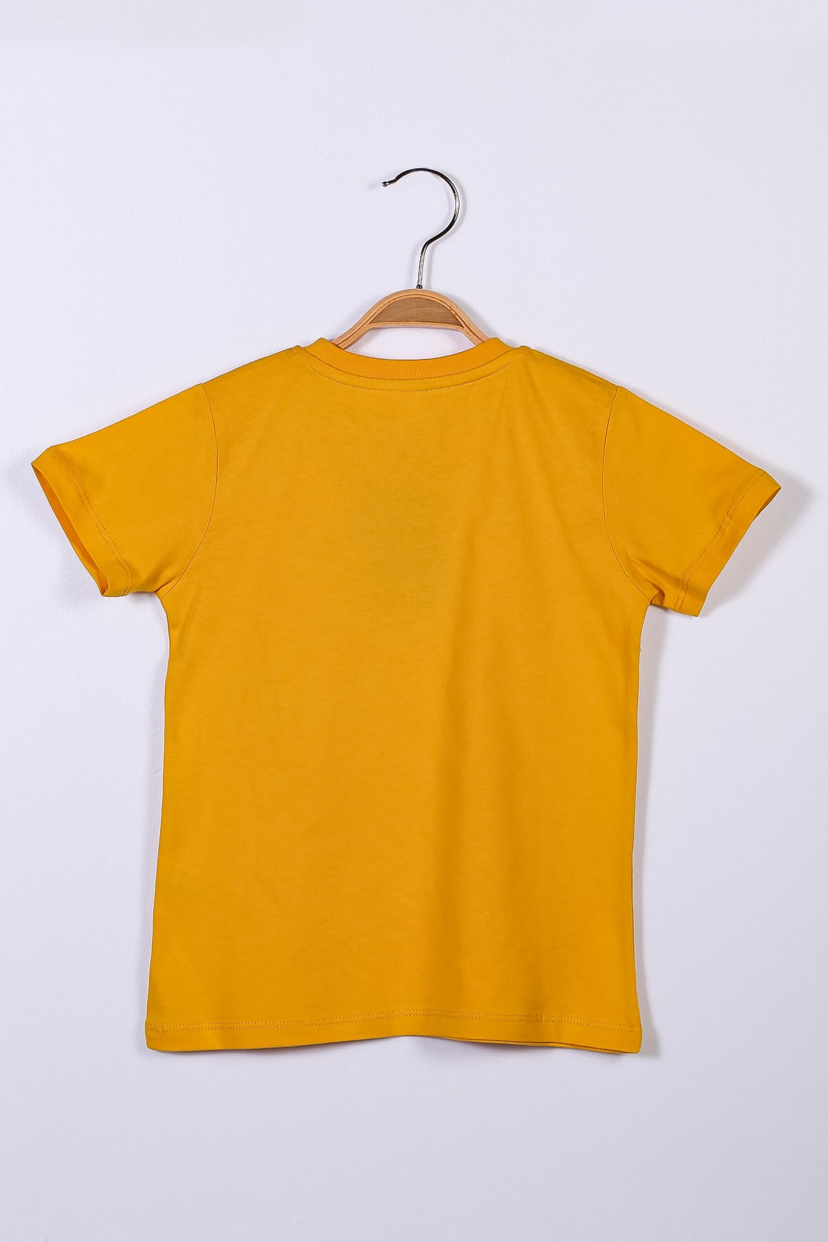 Basic Kisa Kollu T-shirt Unisex 9/12 Ay - 3/4 Yas