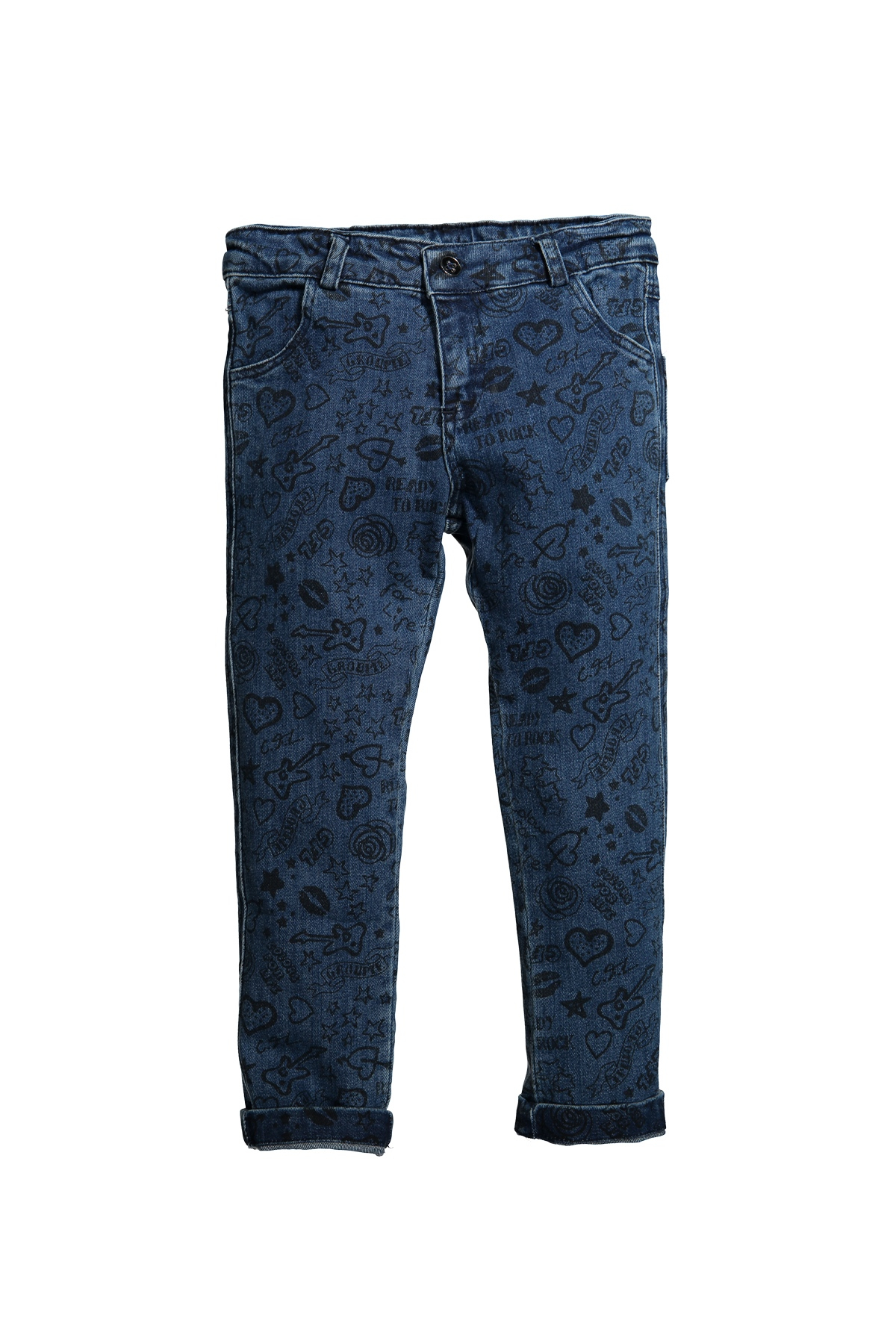 Baskili Basic Kot Pantolon (5-12yas)