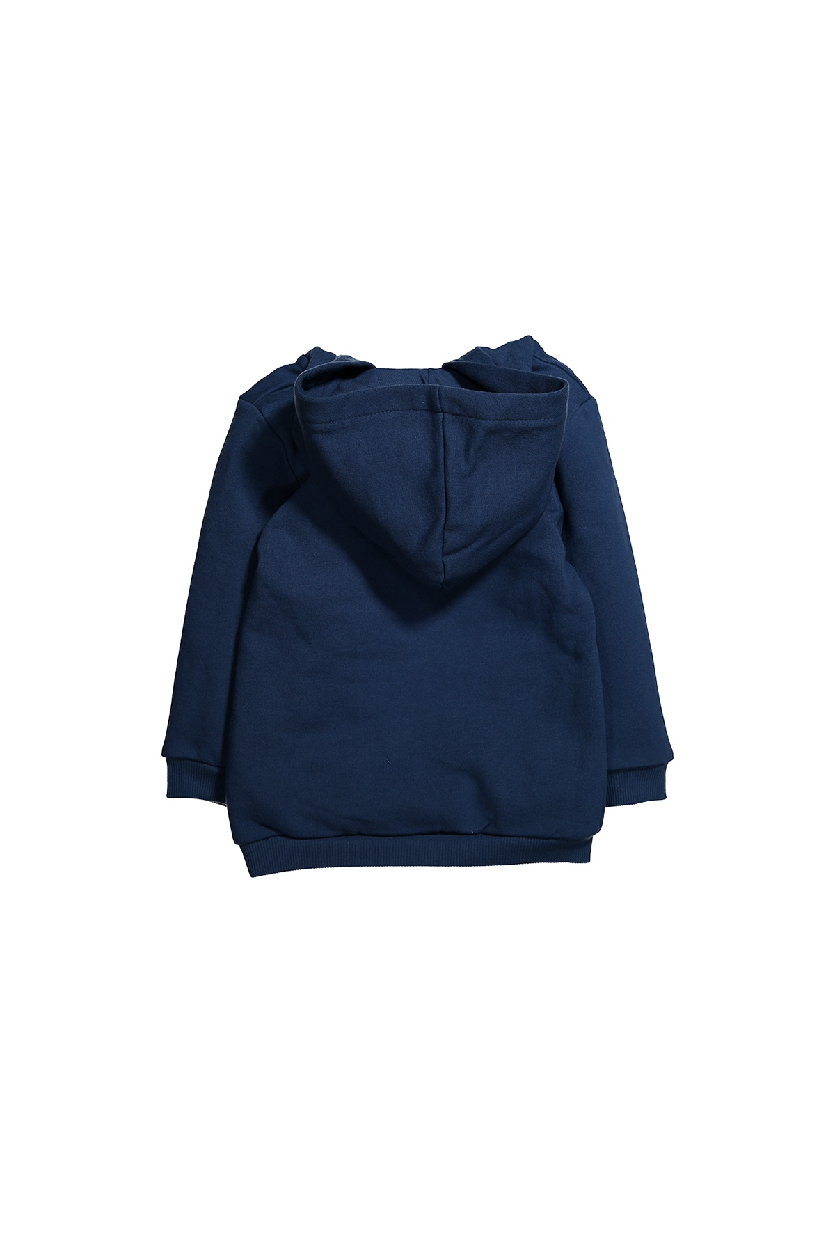 Baskili Kapüsonlu Sweatshirt (9ay-4yas)