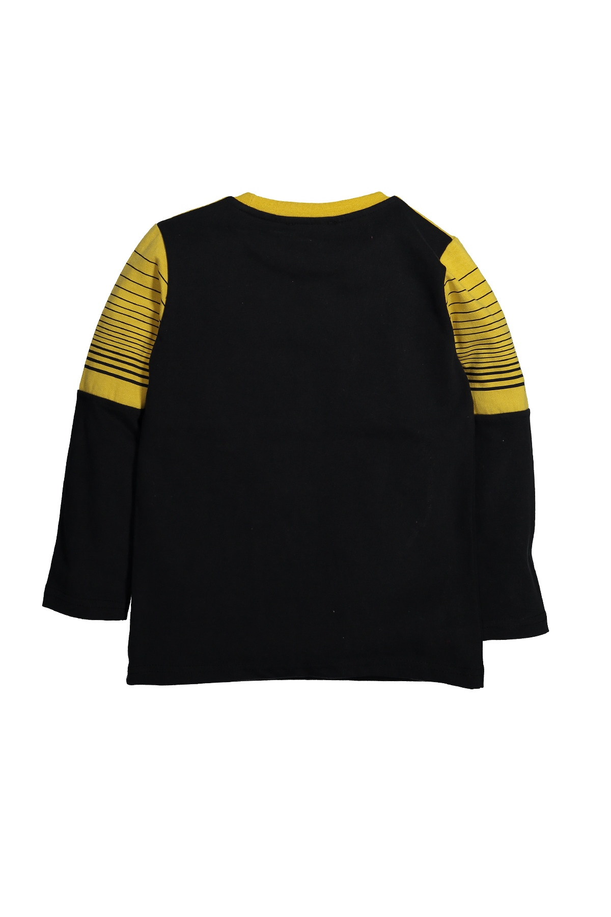 Baskili ve Çizgili Sweatshirt (5-8yas)