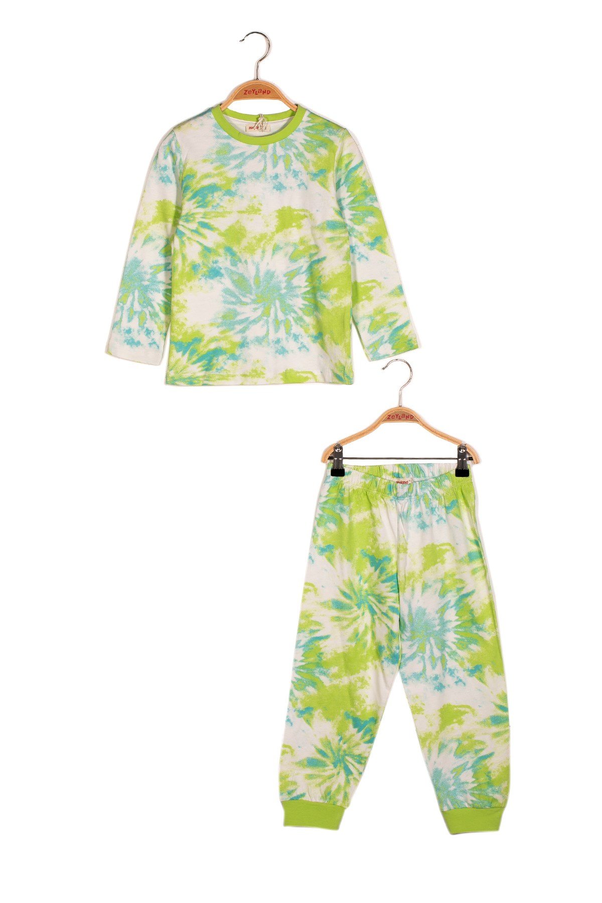 Kız Çocuk Batik Desen Pijama Takımı