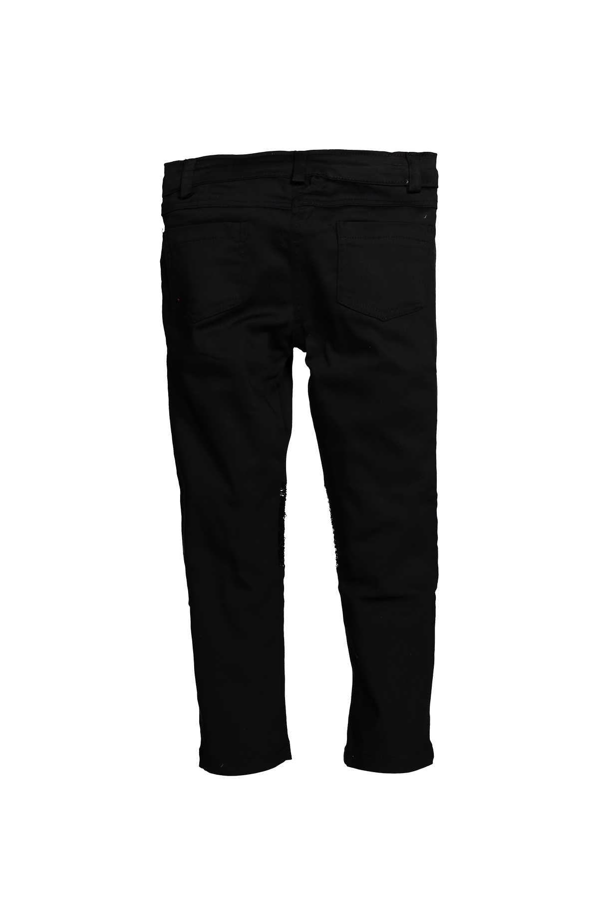 Dizleri Pullu Koton Pantolon (5-8yas)