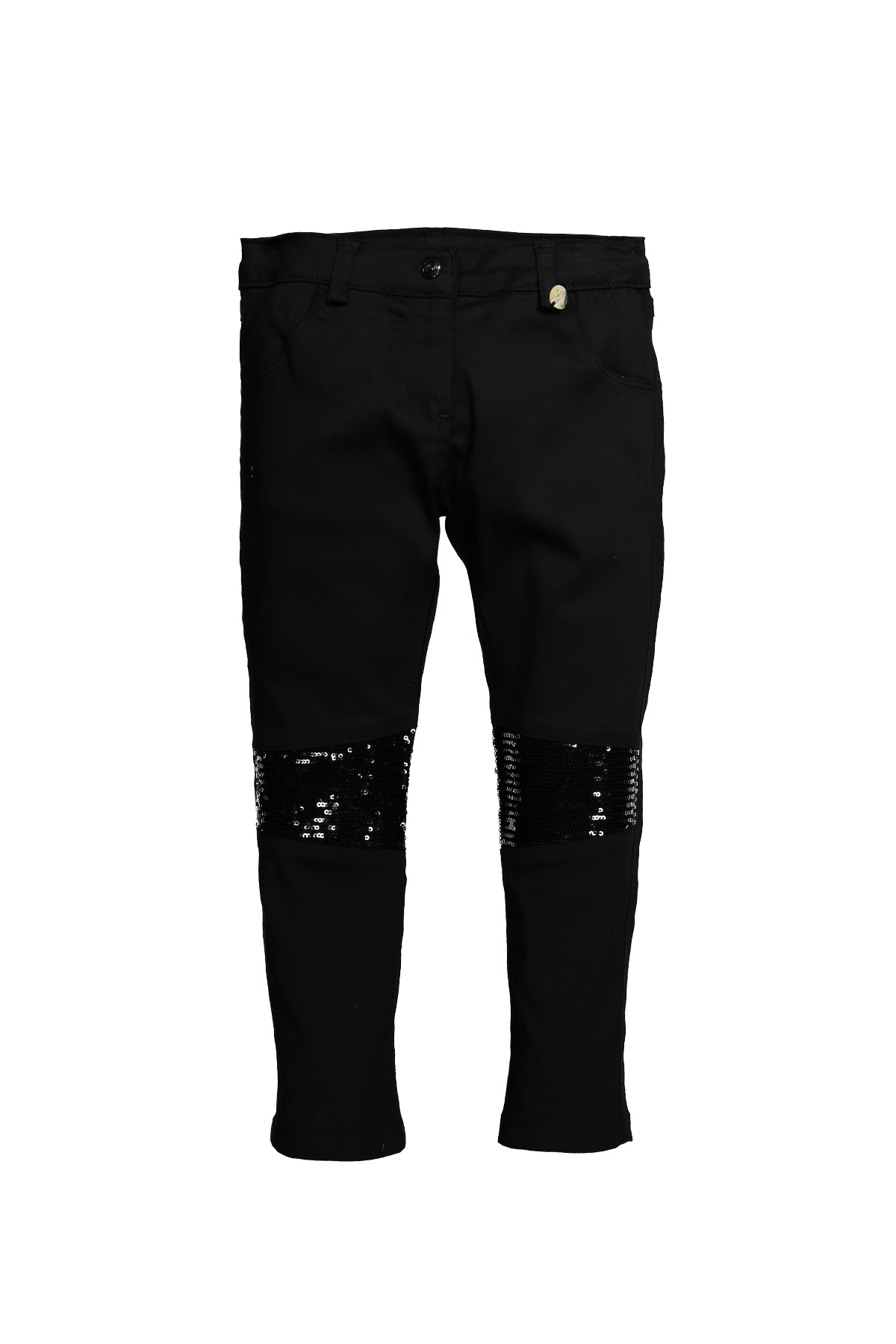 Dizleri Pullu Koton Pantolon (5-8yas)
