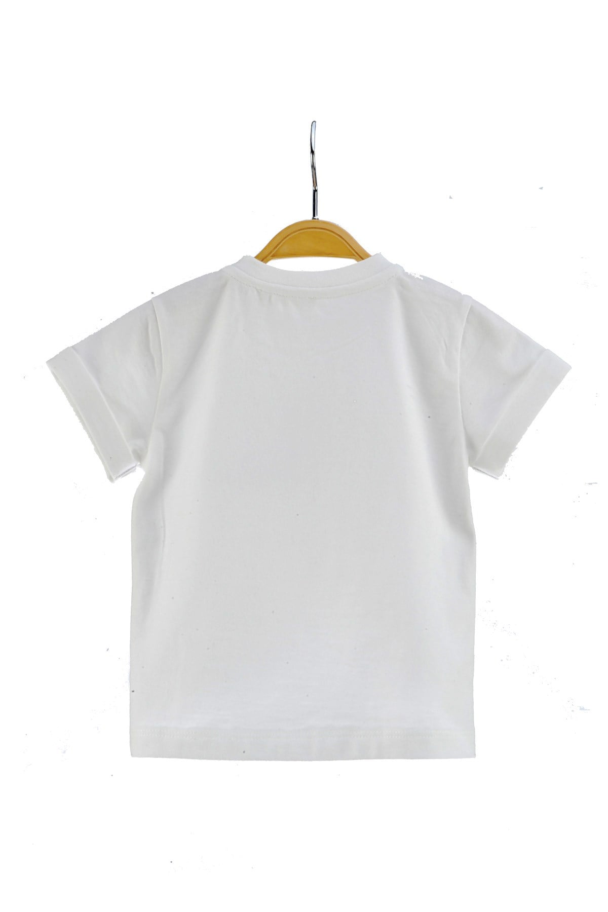 Erkek Bebek Bateau Baskili Pamuk T-shirt