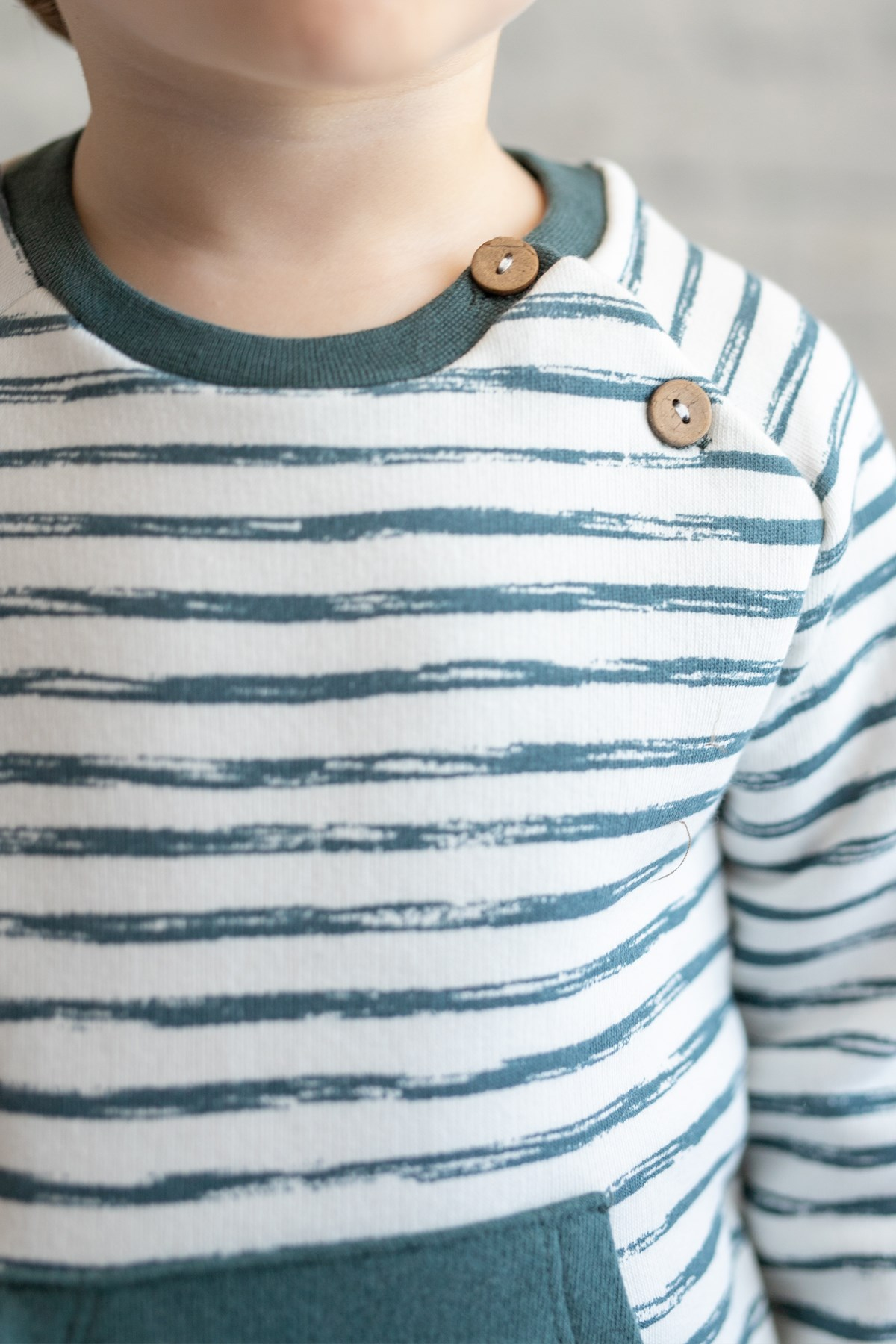 Erkek Bebek Çizgili Sweatshirt ve Eşofman Alt Takım (6ay-4yaş)