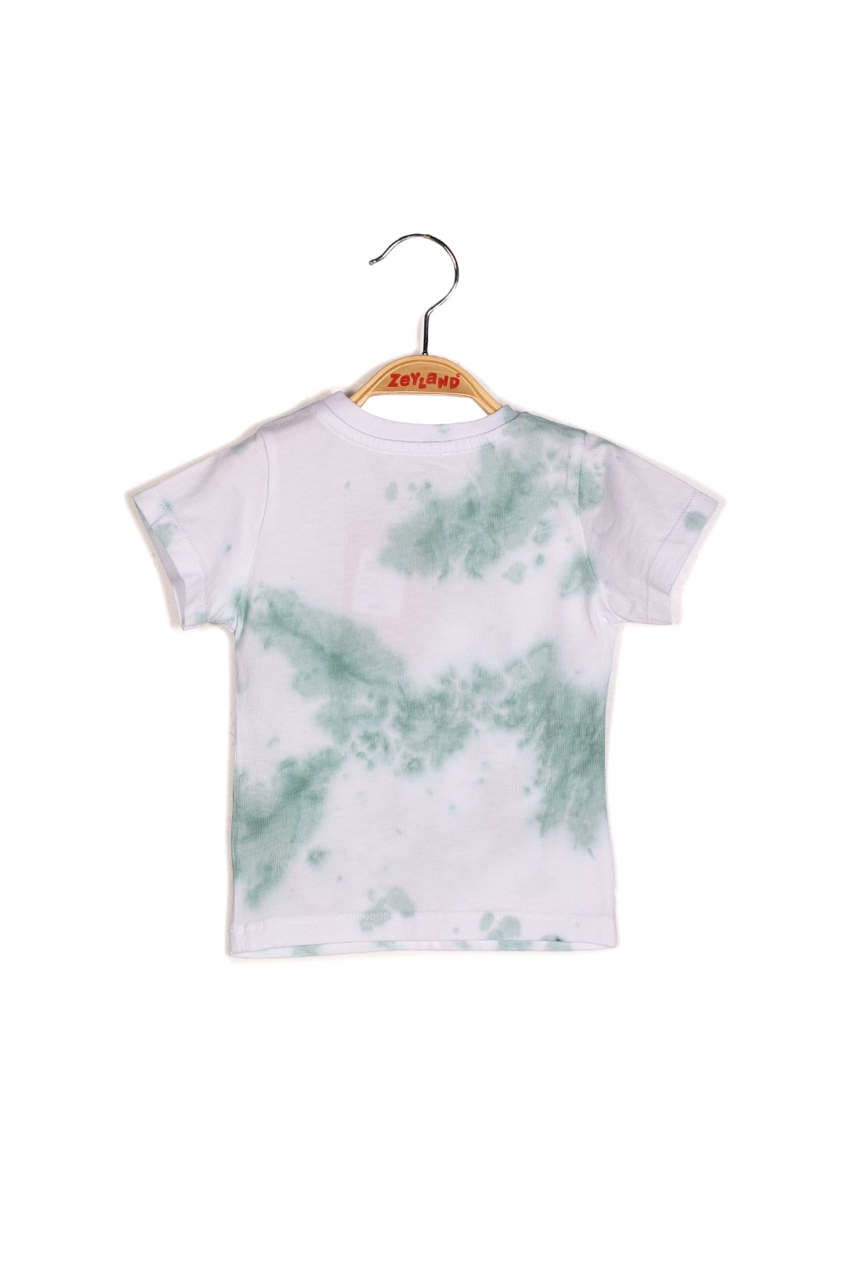 Erkek Çocuk Batik Desenli Kısa Kollu T-shirt