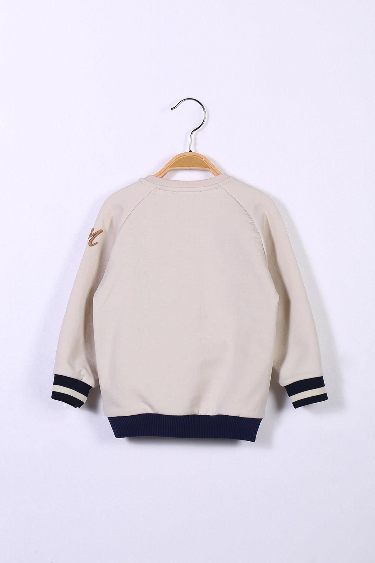 Erkek Çocuk Kanguru Cepli Sweatshirt