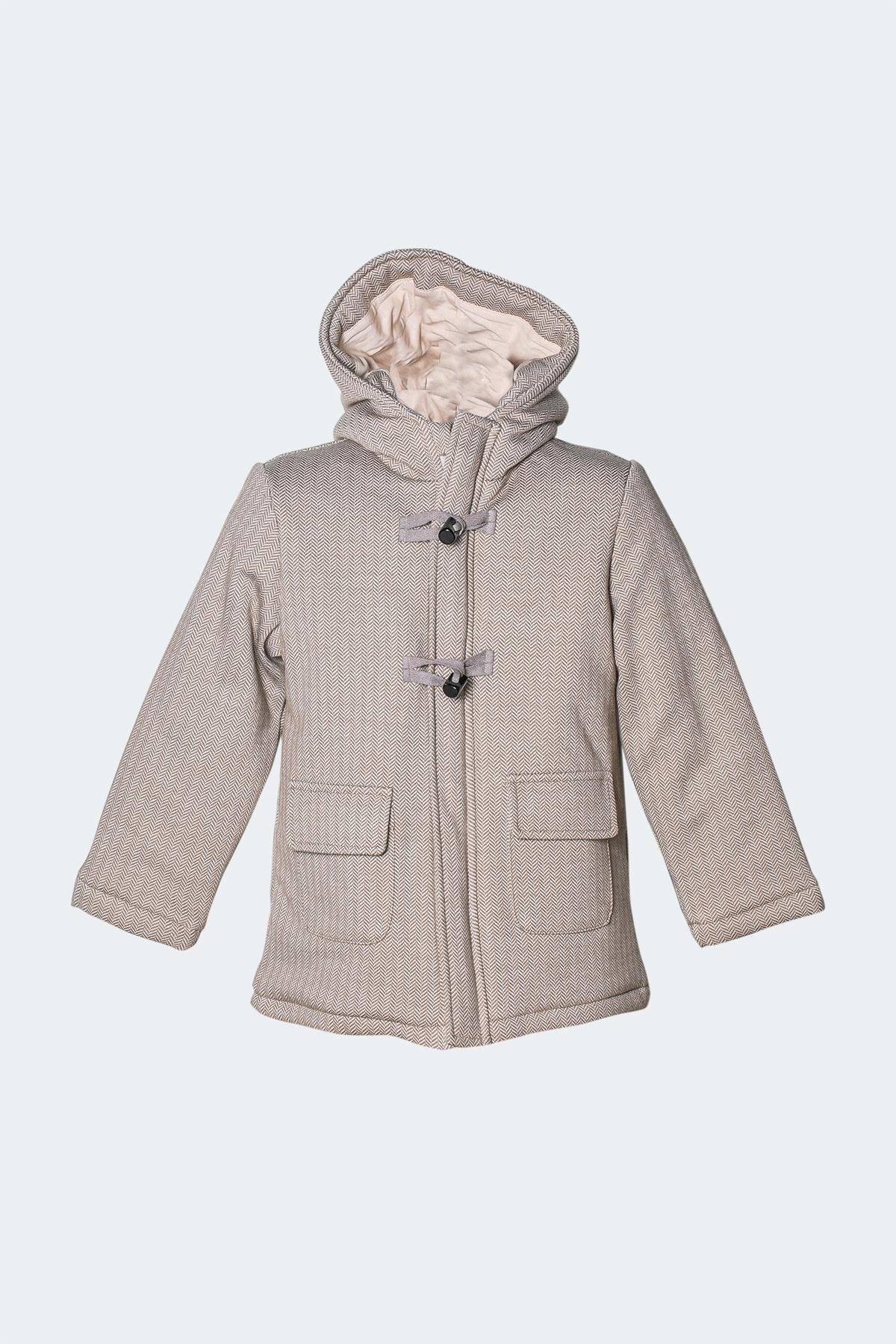 ERKEK COCUK KAPUSONLU CEPLI MONT