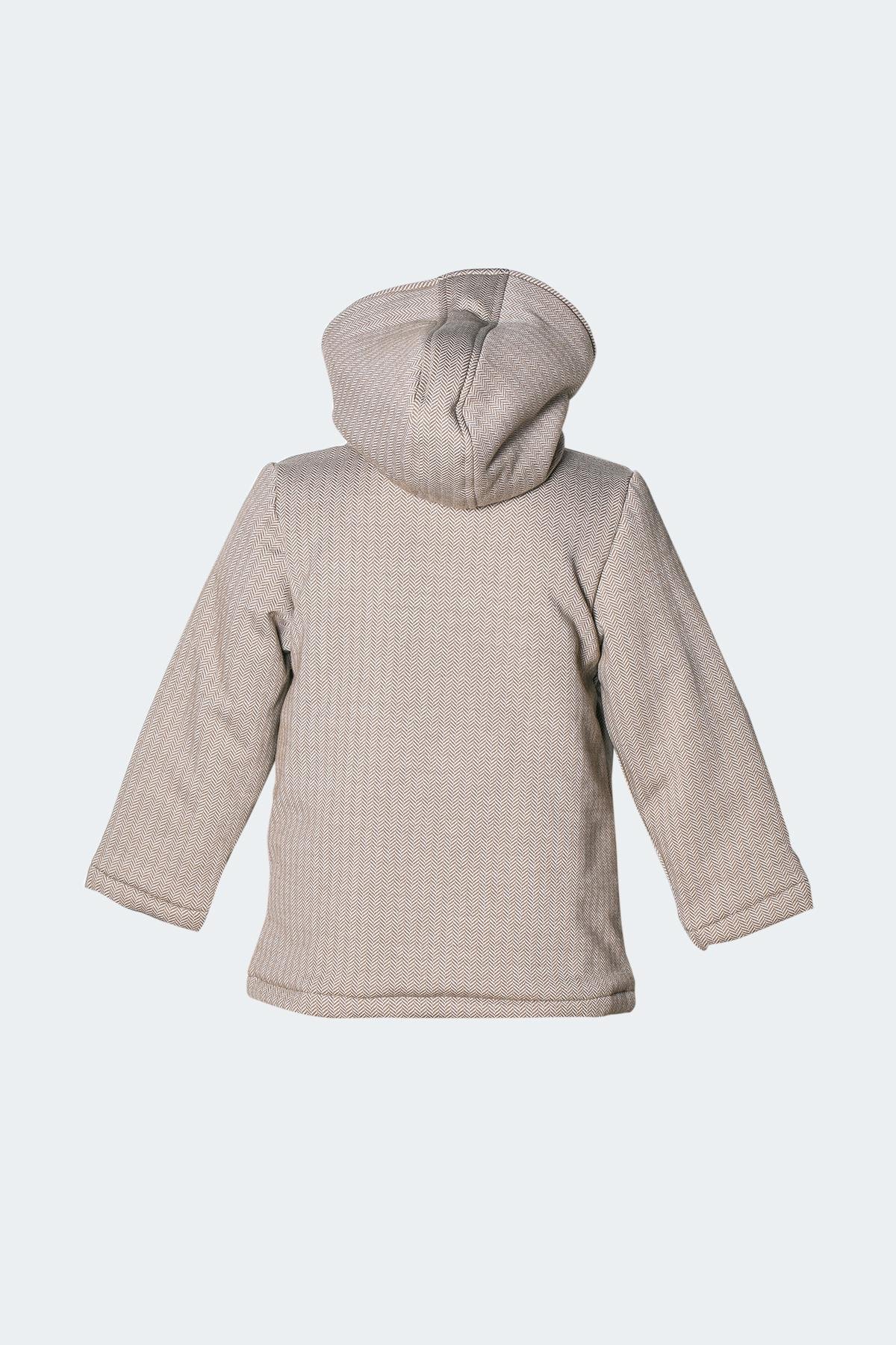 ERKEK COCUK KAPUSONLU CEPLI MONT