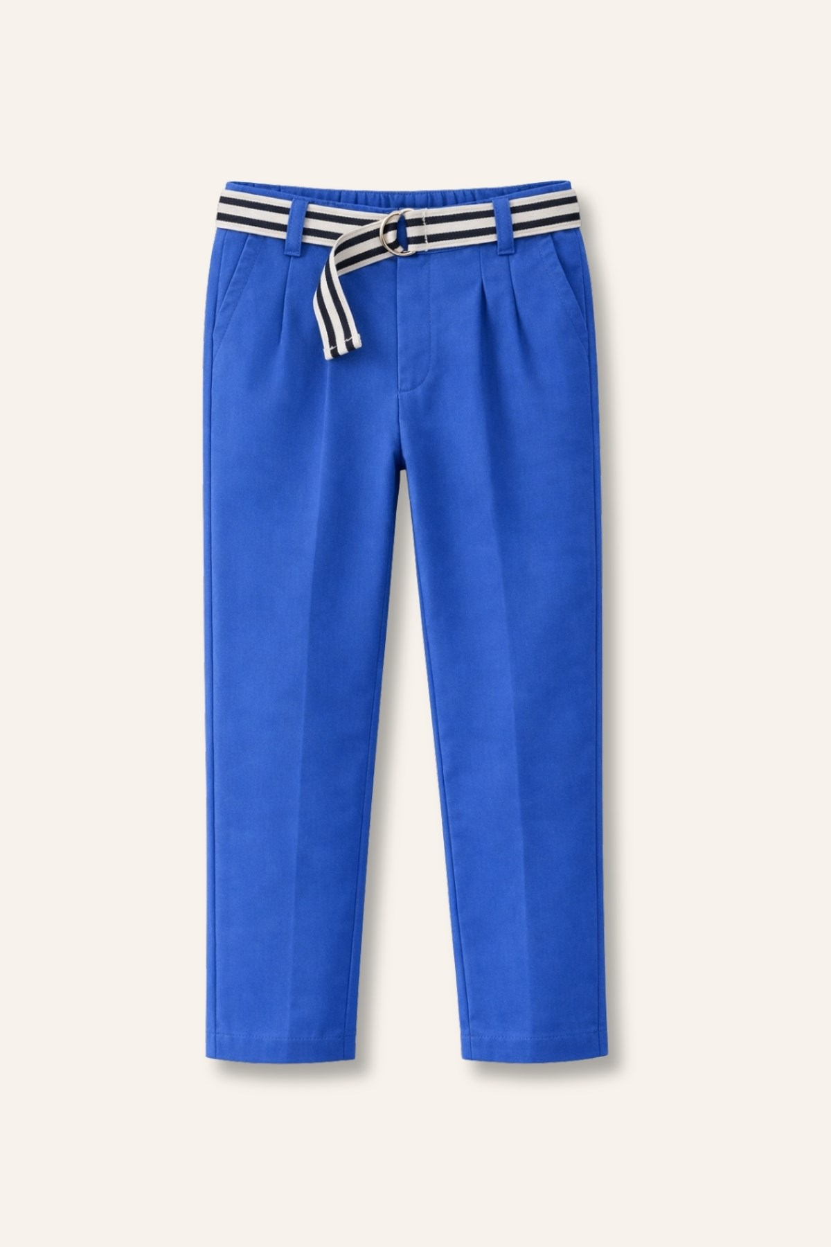 Erkek Çocuk Kemerli Gabardin Pantolon - Sax