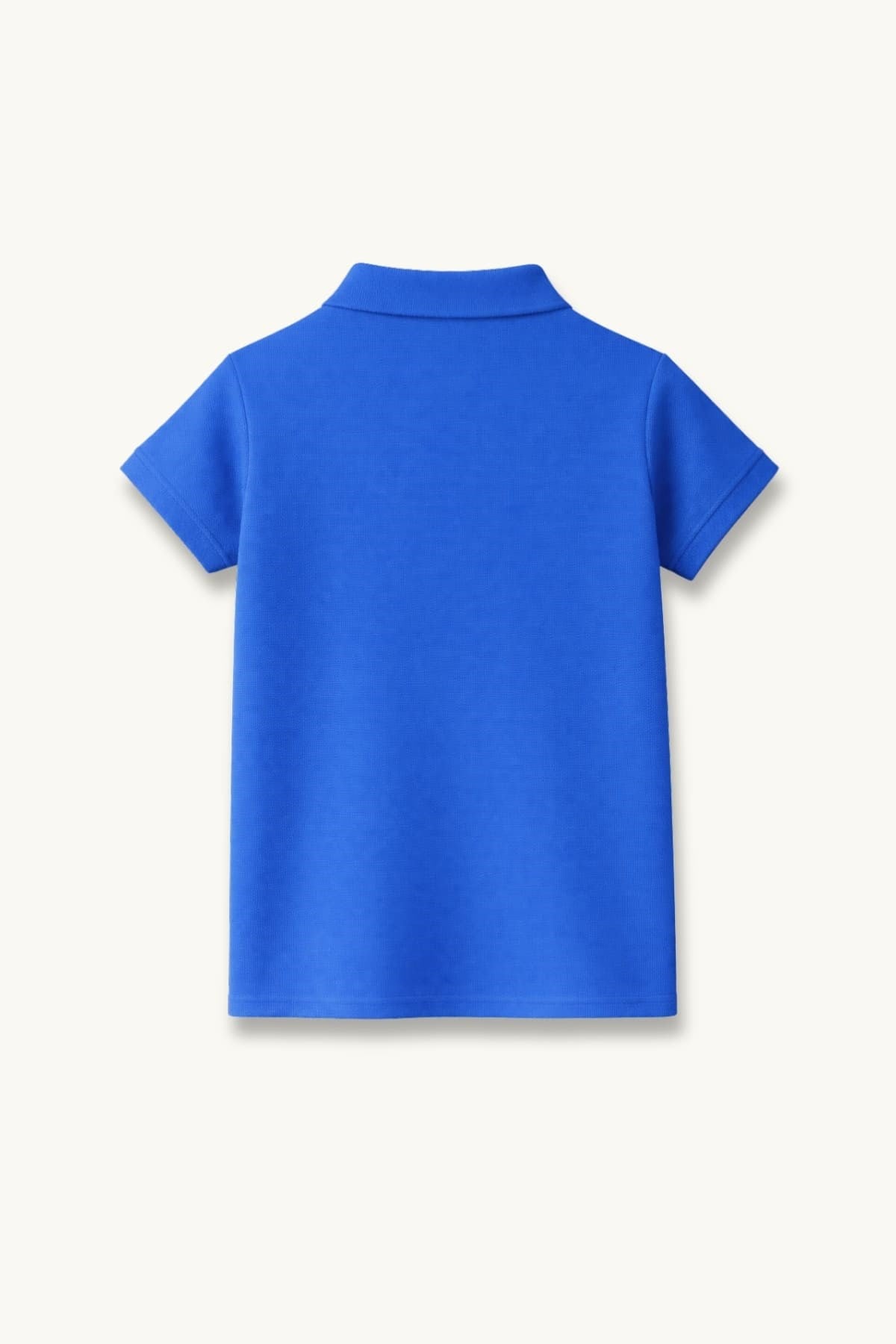 Erkek  Çocuk Kısa Kollu Polo Yaka Tshirt  - Sax