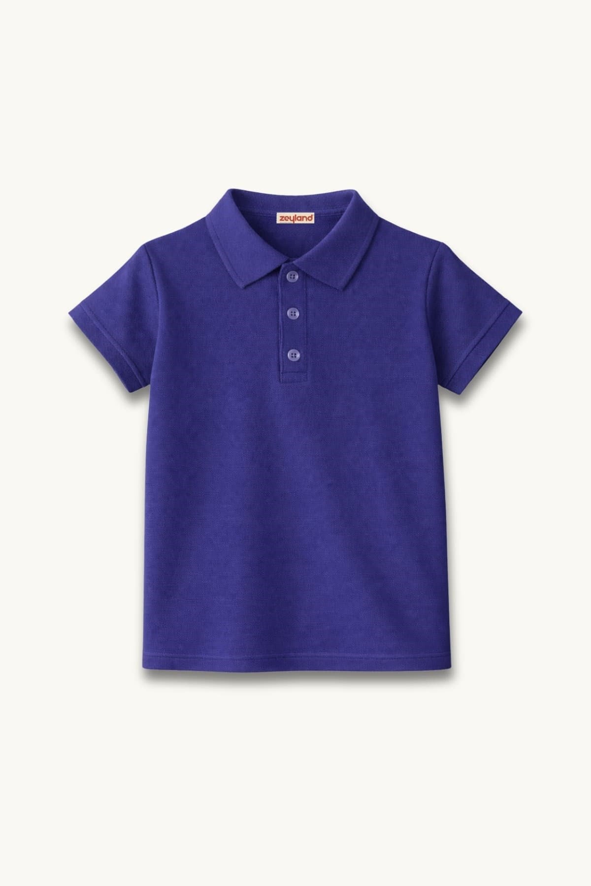 Erkek  Çocuk Kısa Kollu Polo Yaka Tshirt  - Lacivert