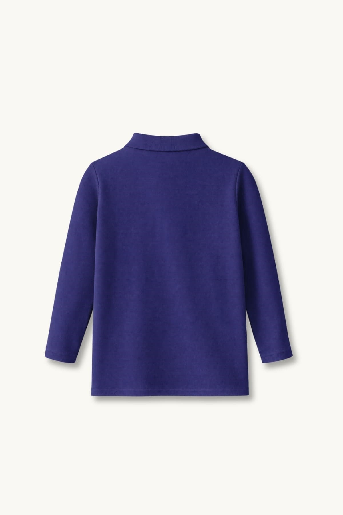 Erkek  Çocuk Uzun Kollu Polo Yaka Tshirt  - Lacivert