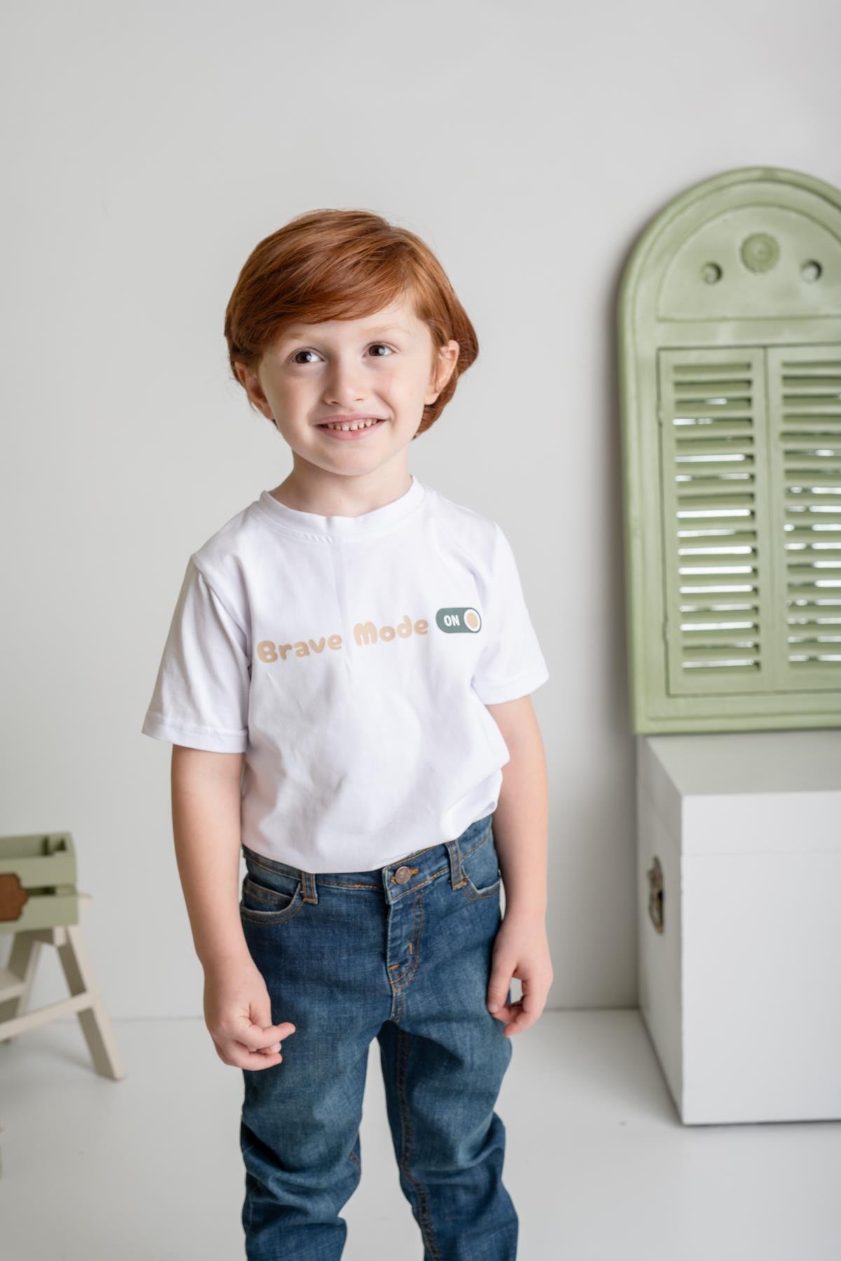 Erkek Çocuk Yelekli Dörtlü Takım - Yeşil