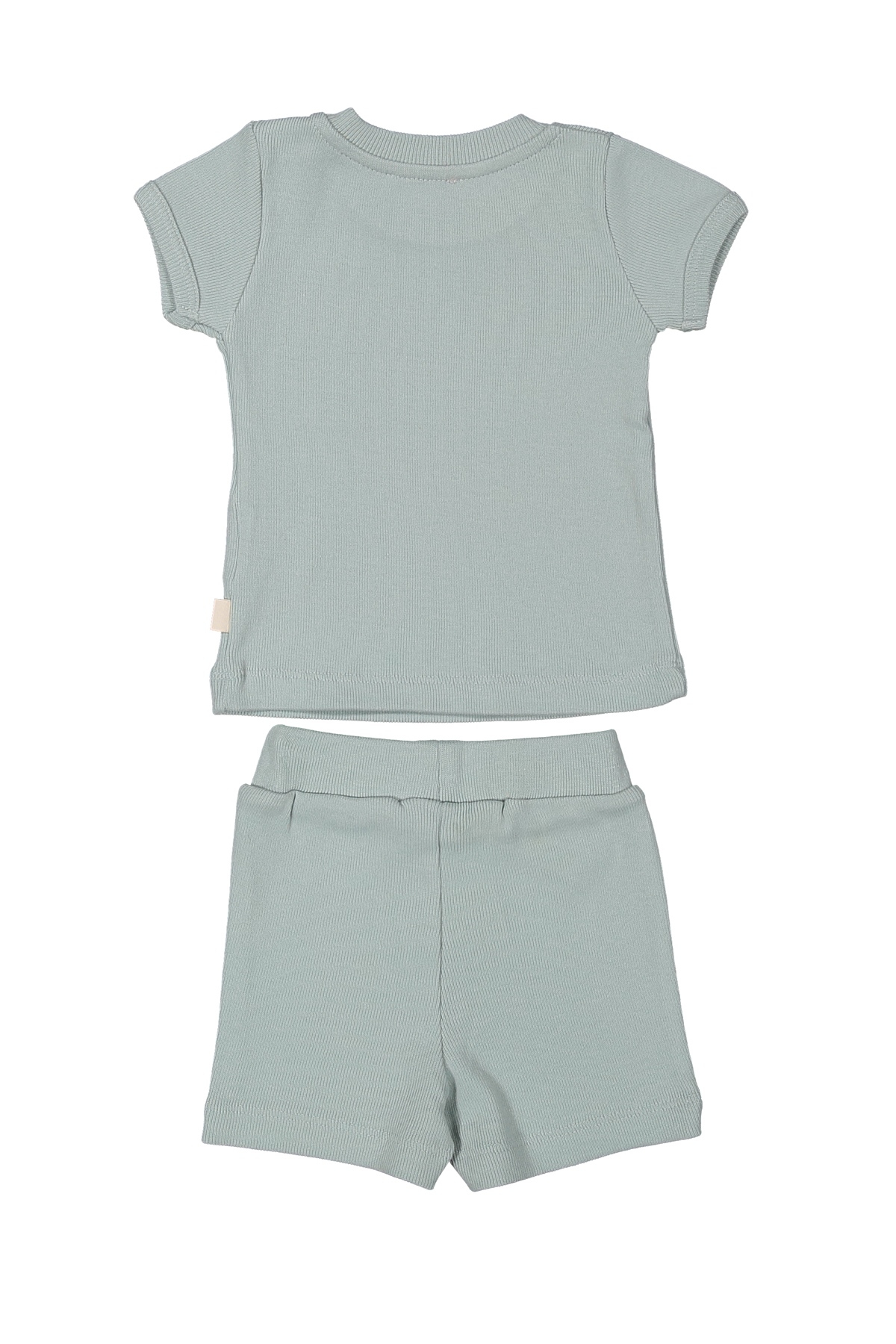 Gots Etiketli Organik T-shirt+Şort+Bandana(6/9 AY - 4YAS)