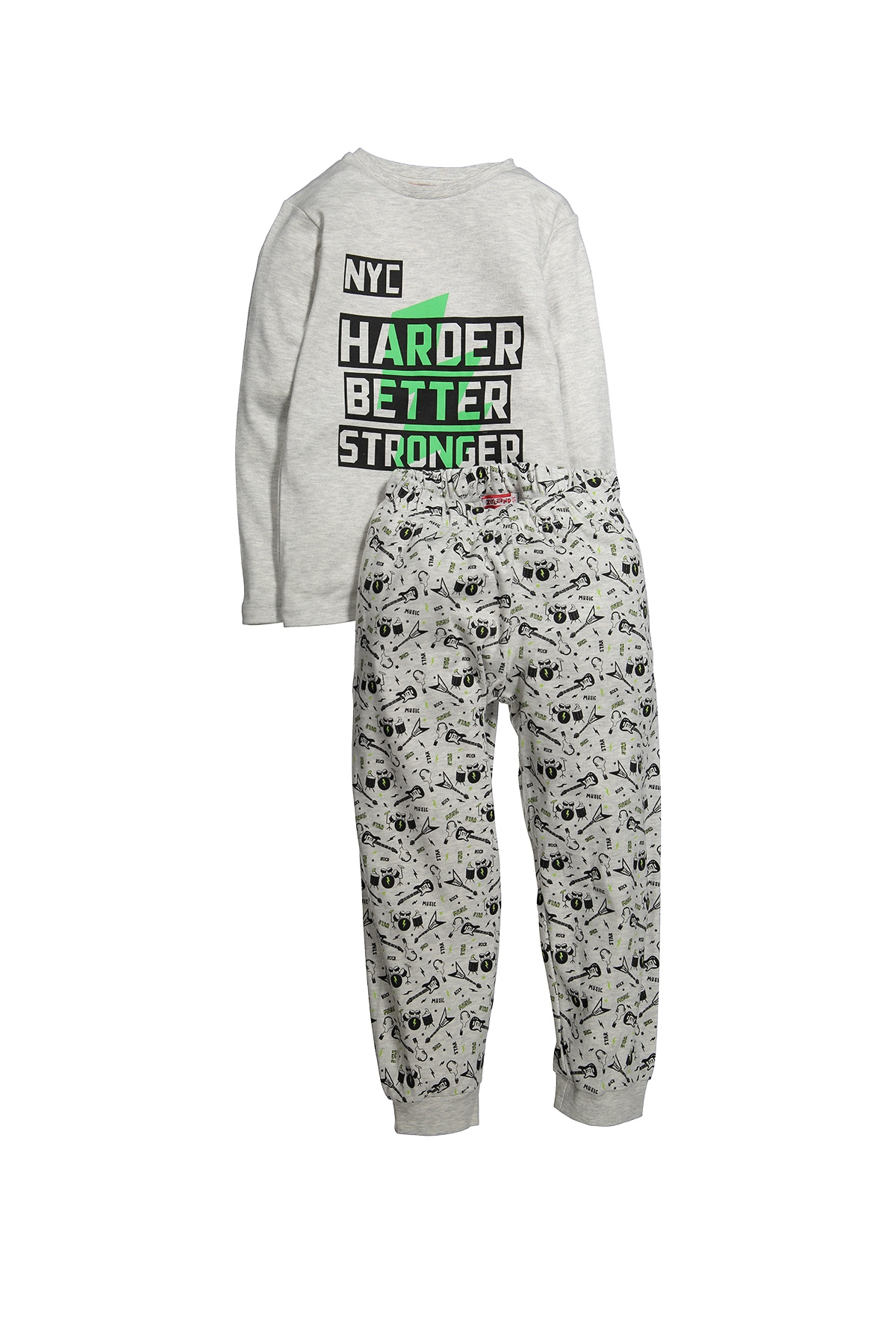 Harder Baskili Pijama Takimi (5-14yas)