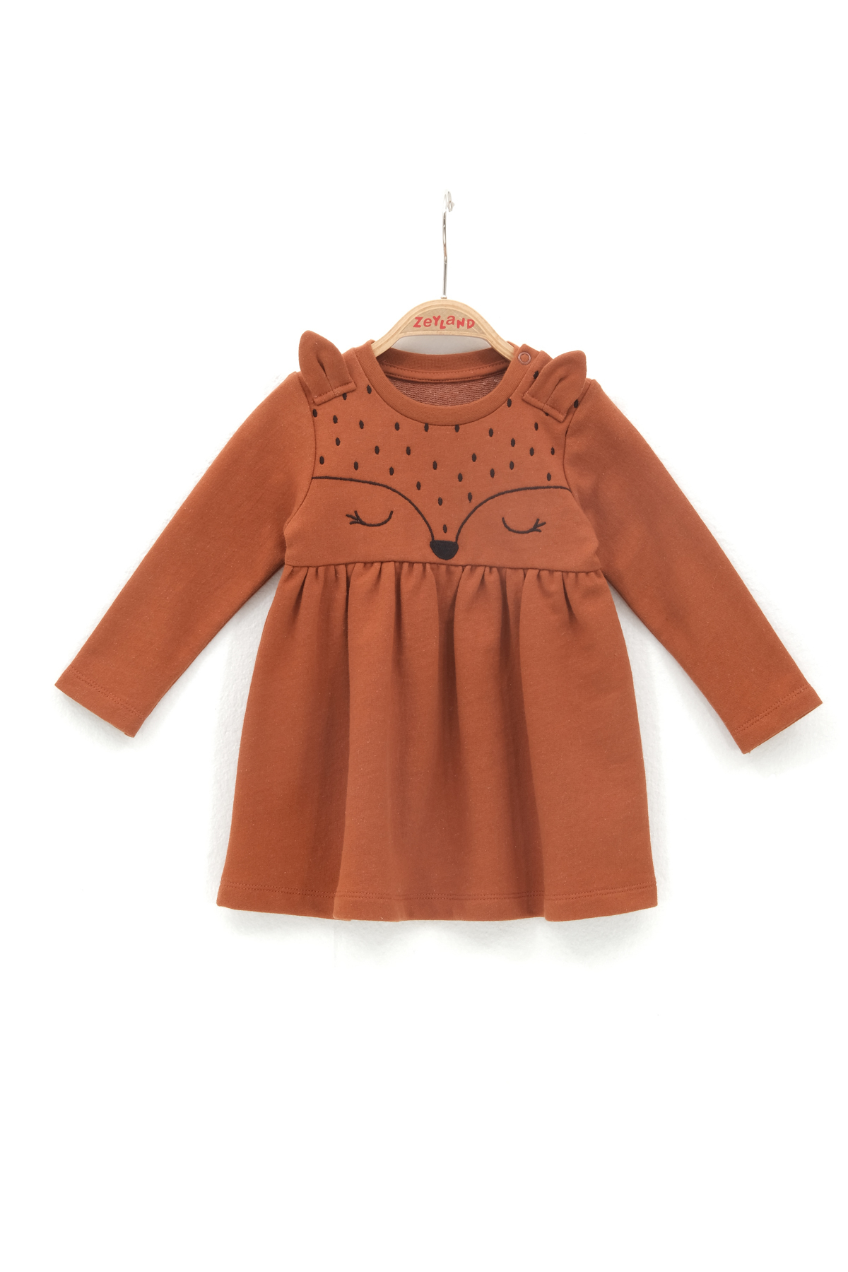 Kiz Bebek Doga Temali Bambi Elbise 6/9-3/4YAs