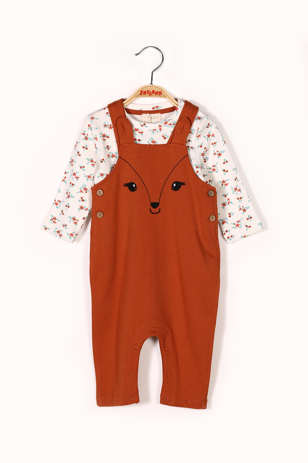 Kiz Bebek Doga Temali Bambi ikili Takim 6/9-18/24 Ay