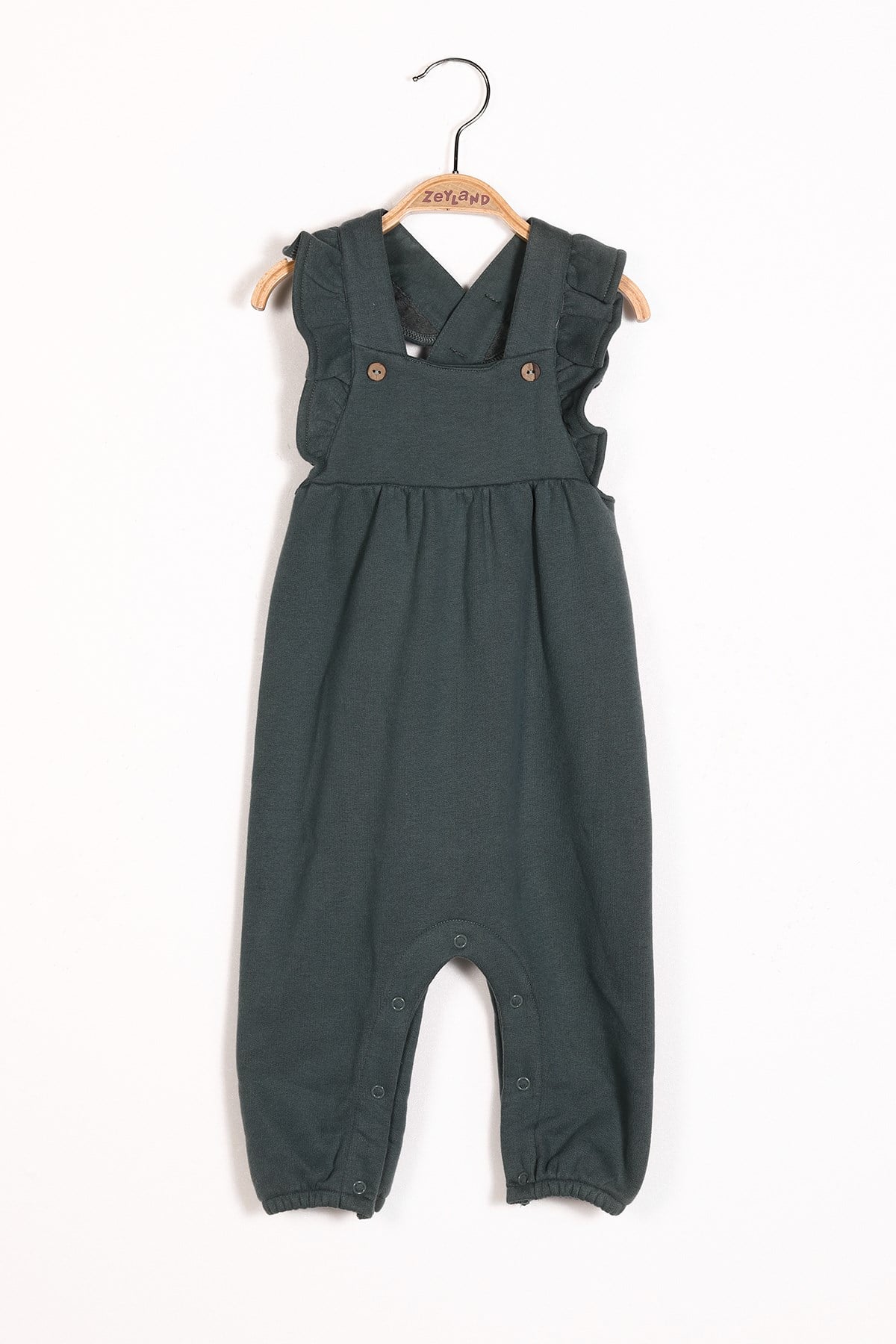 Kiz Bebek Yesil  Tulum 6/9-3/4YAs