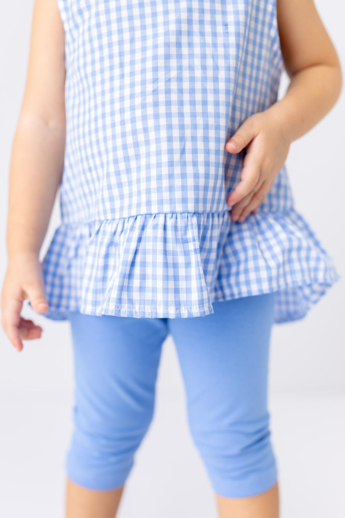 KIZ COCUK POTIKARE DESENLI DOKUMA BLUZ