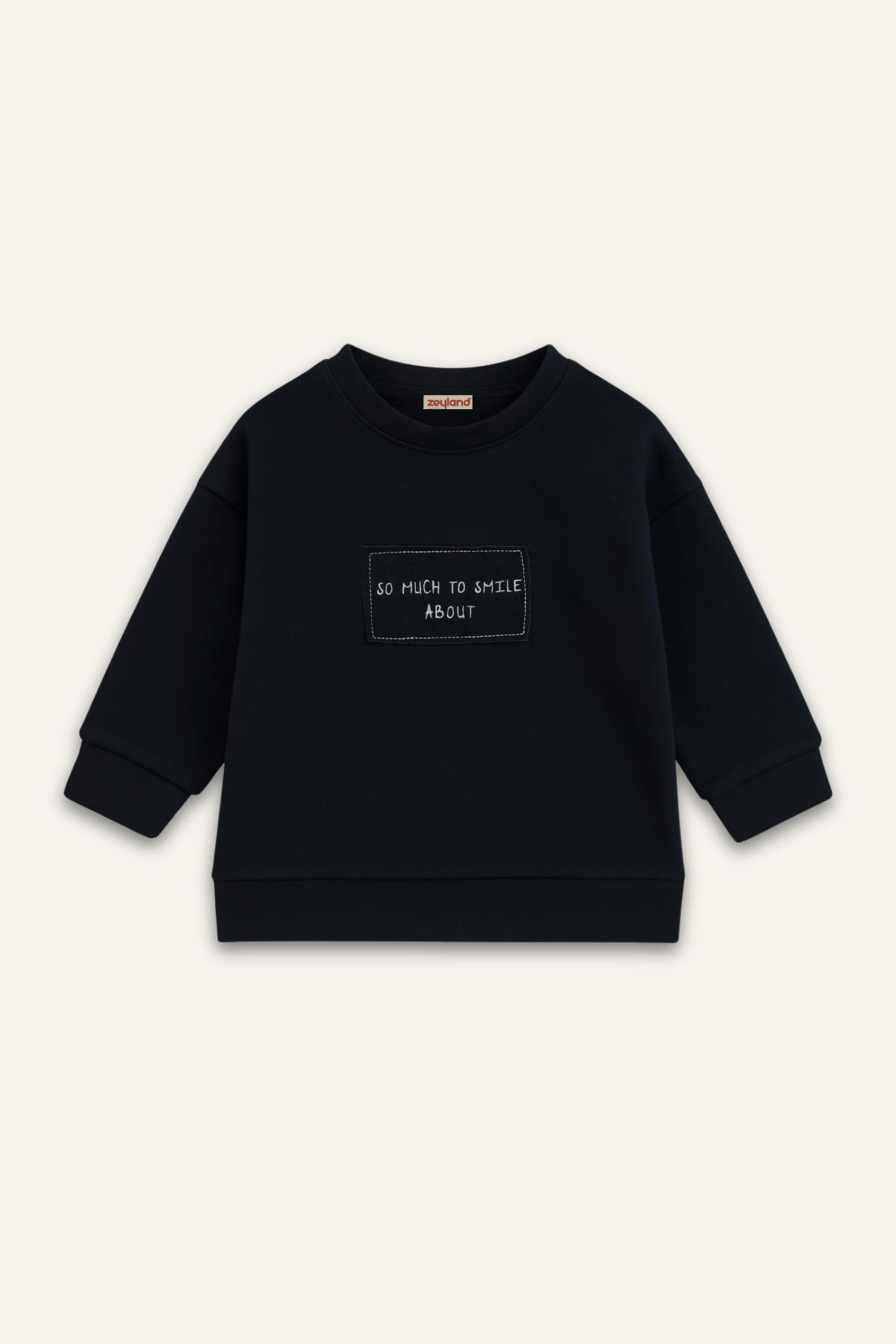 Kız Çocuk Yumoş İkili Takım - Siyah