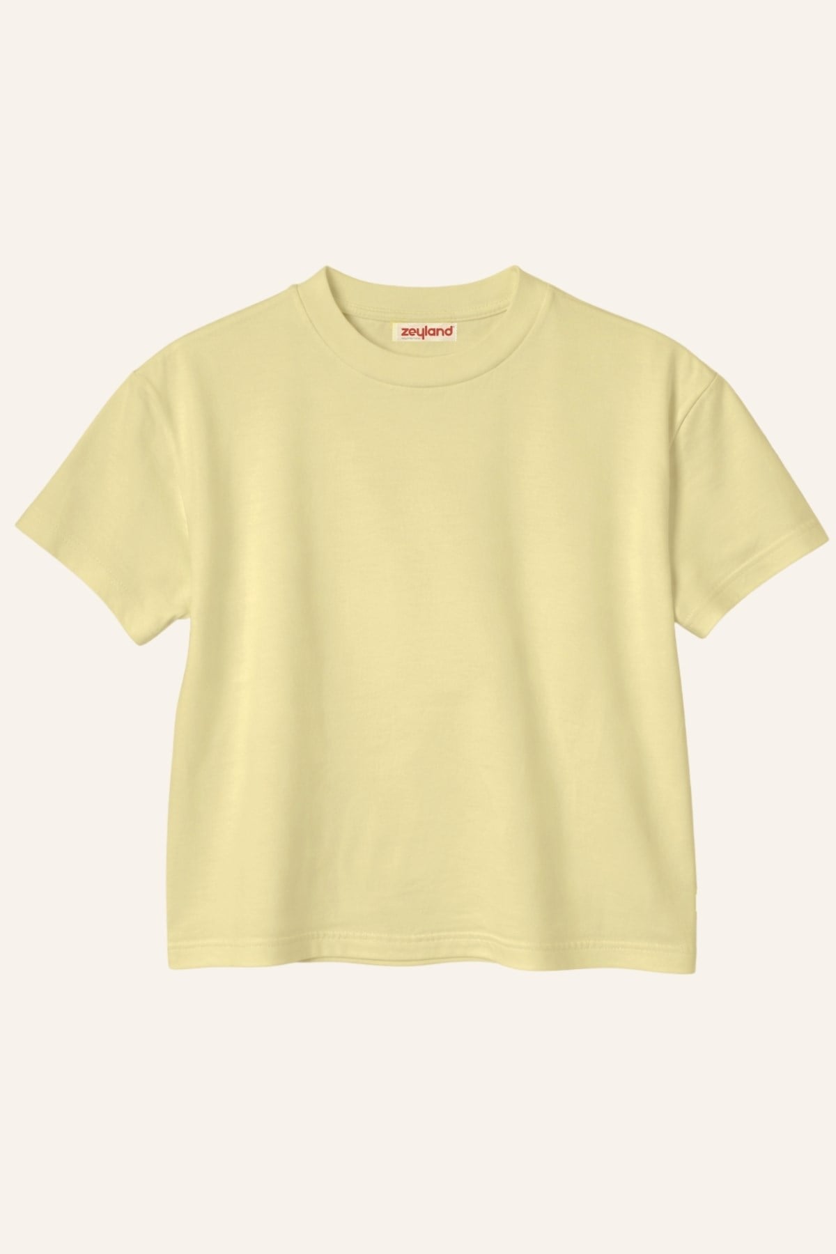 Kız Erkek Çocuk Oversıze T-Shirt - Sarı