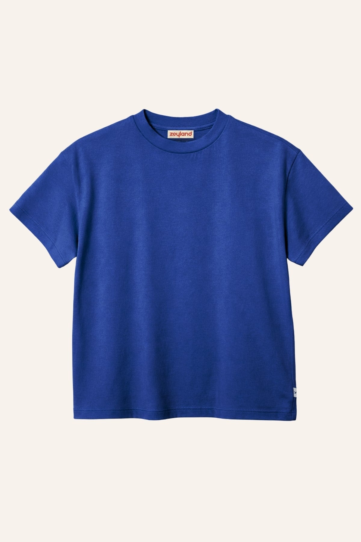 Kız Erkek Çocuk Oversize T-shirt  - Sax