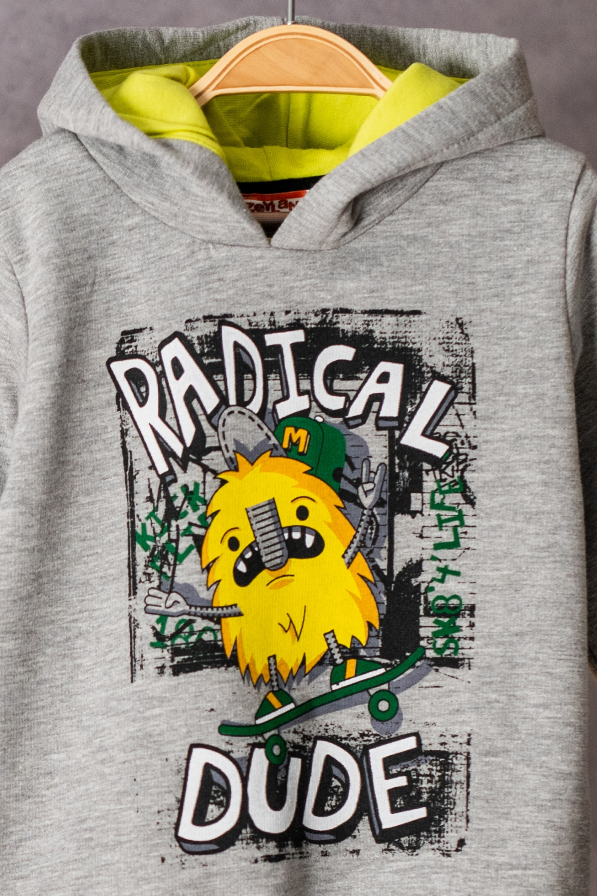 Kol Yamali Sweatshirt ve Esofman Alti Takim (6ay-4yas)
