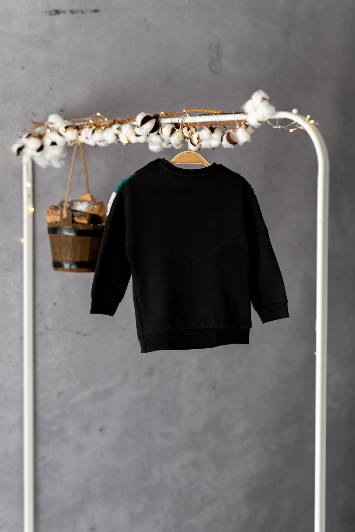 Pelus Parçali Sweatshirt (12ay-4yas)