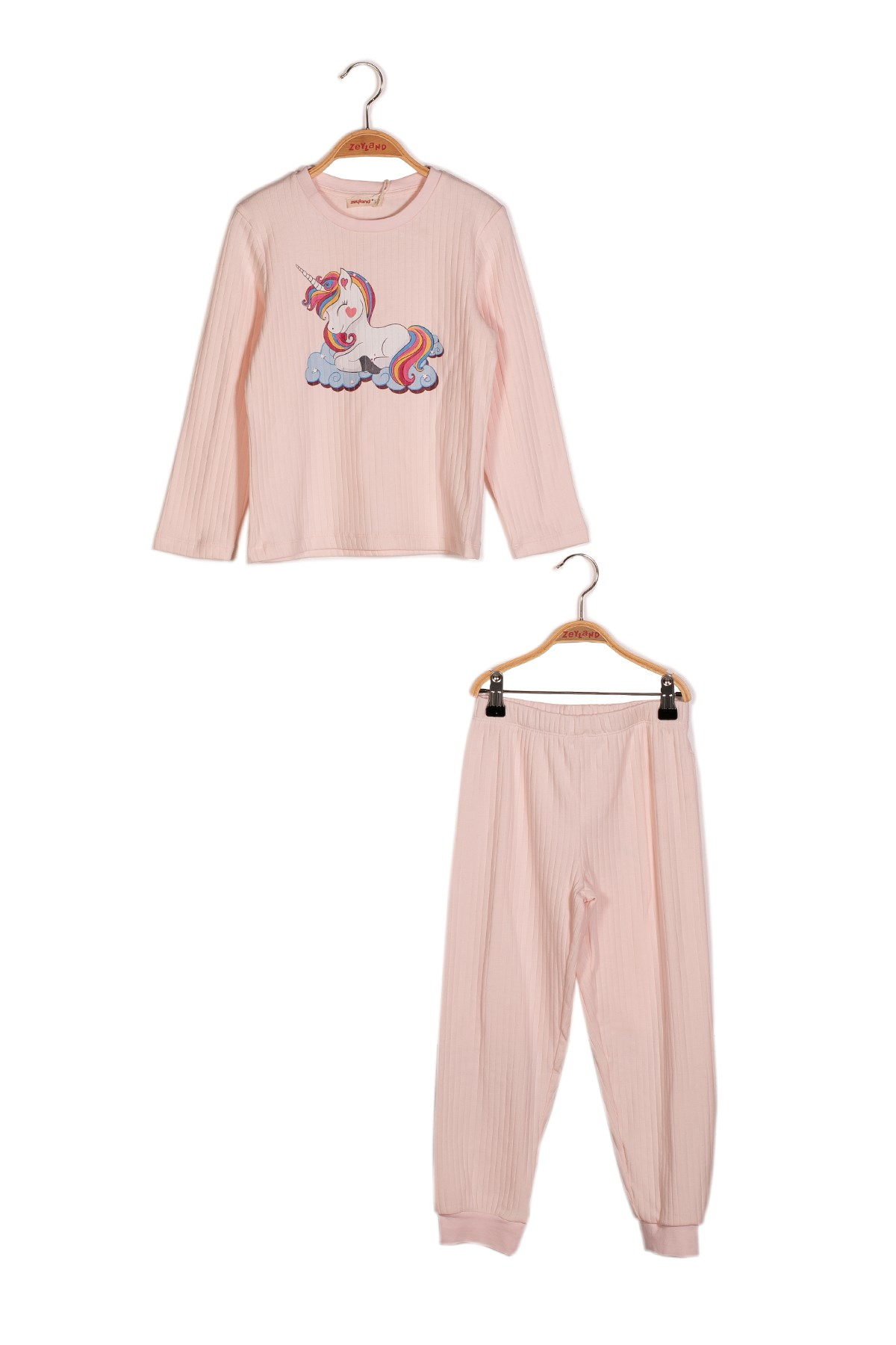 PEMBE PIJAMA TAKIMI