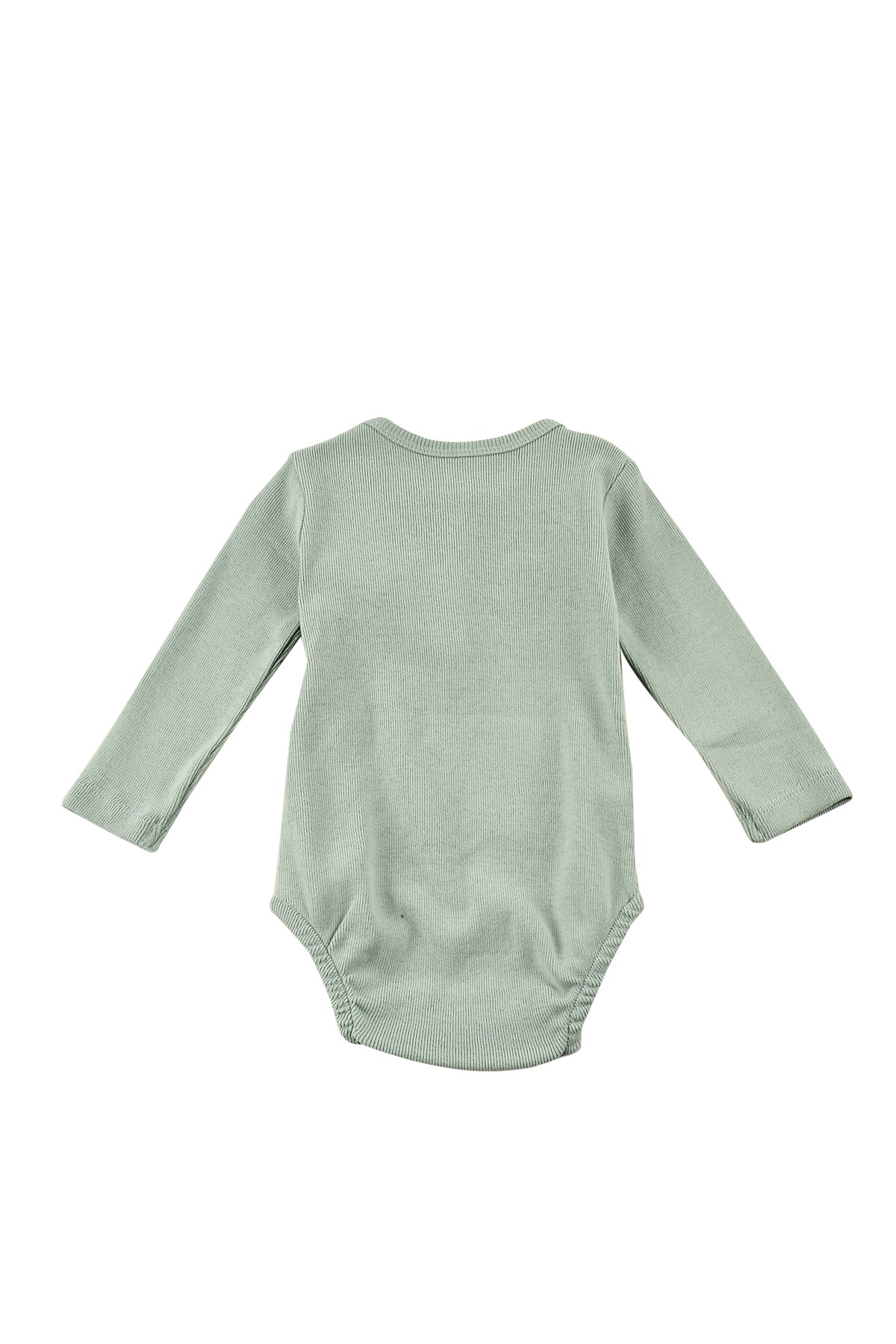 Unisex Bebek Antiviral Mint Yakası Düğmeli Body (0-18ay)