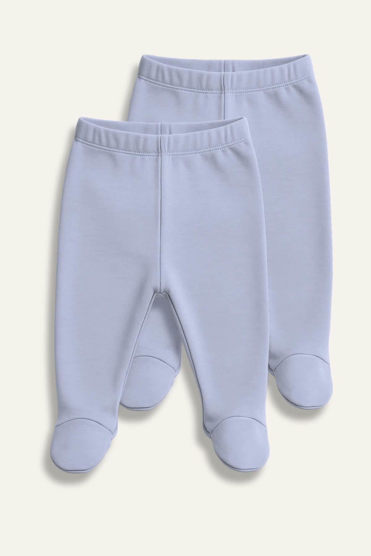 Unisex Bebek İkili Tek Alt - Mavi