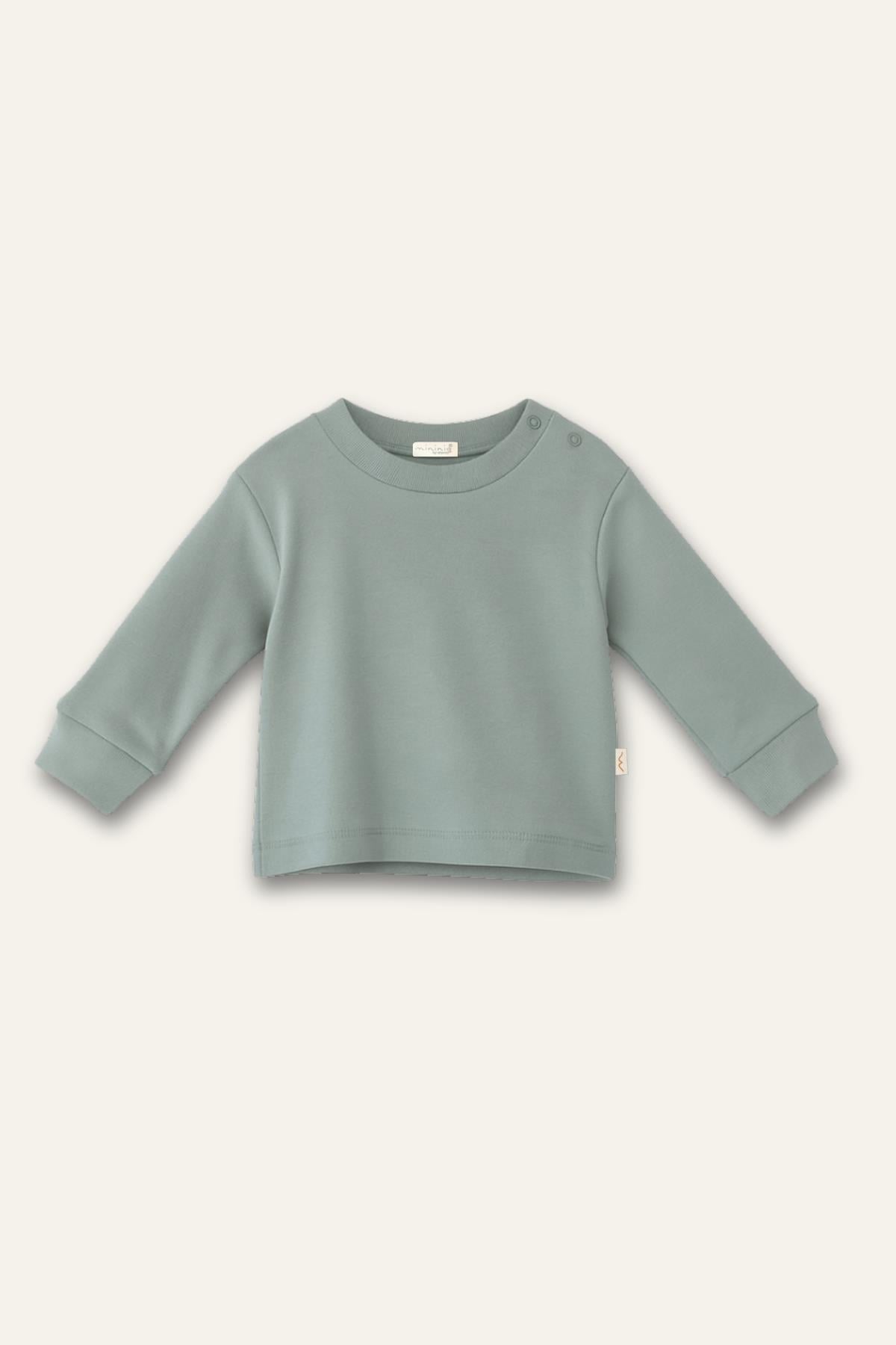 Unisex Bebek Organik İkili Takım - Mint