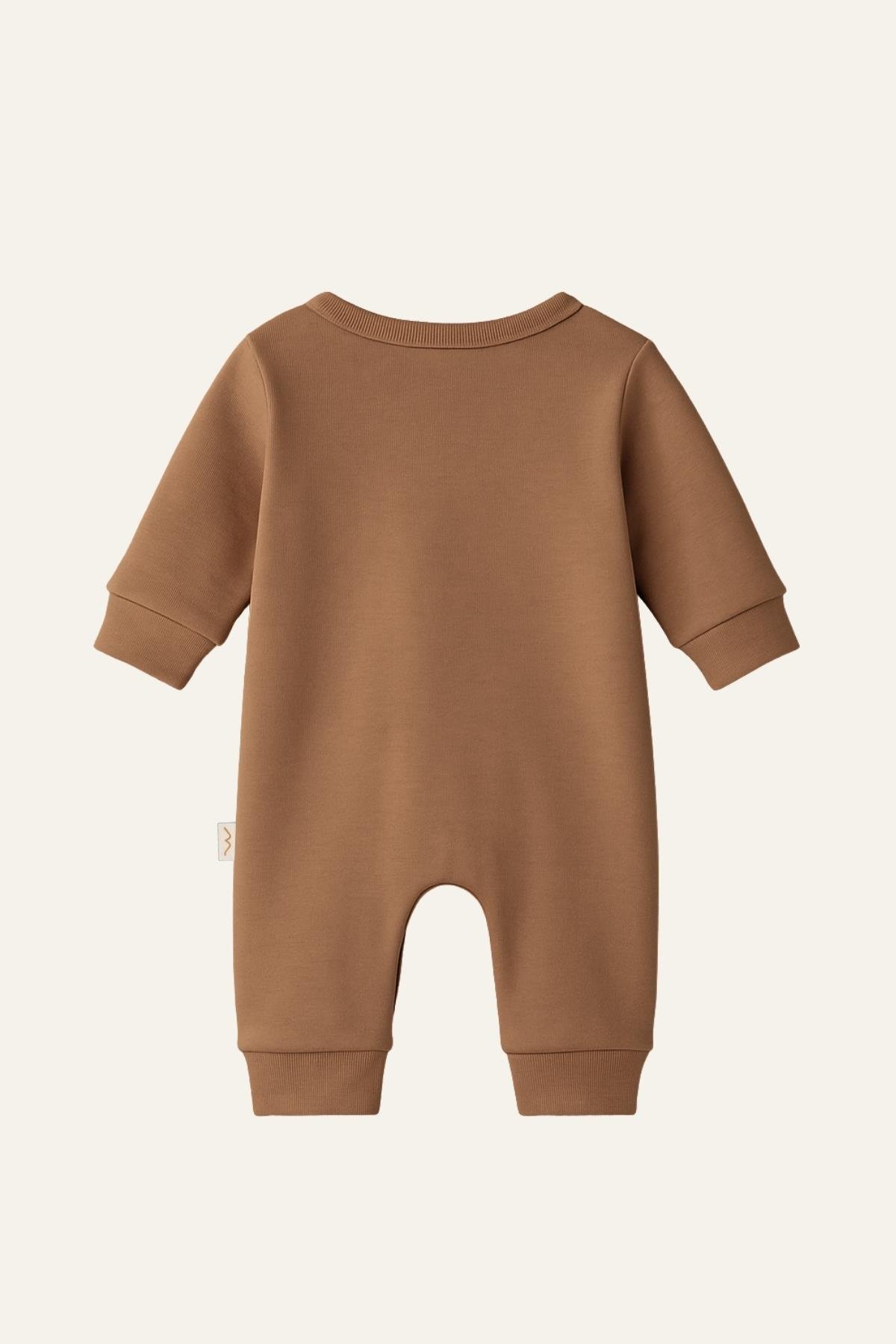 Unisex Bebek Organik Tulum - Bej