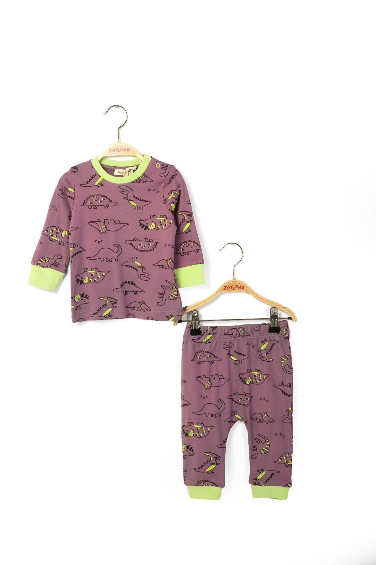 UNISEX COCUK DESENLI PIJAMA TAKIMI