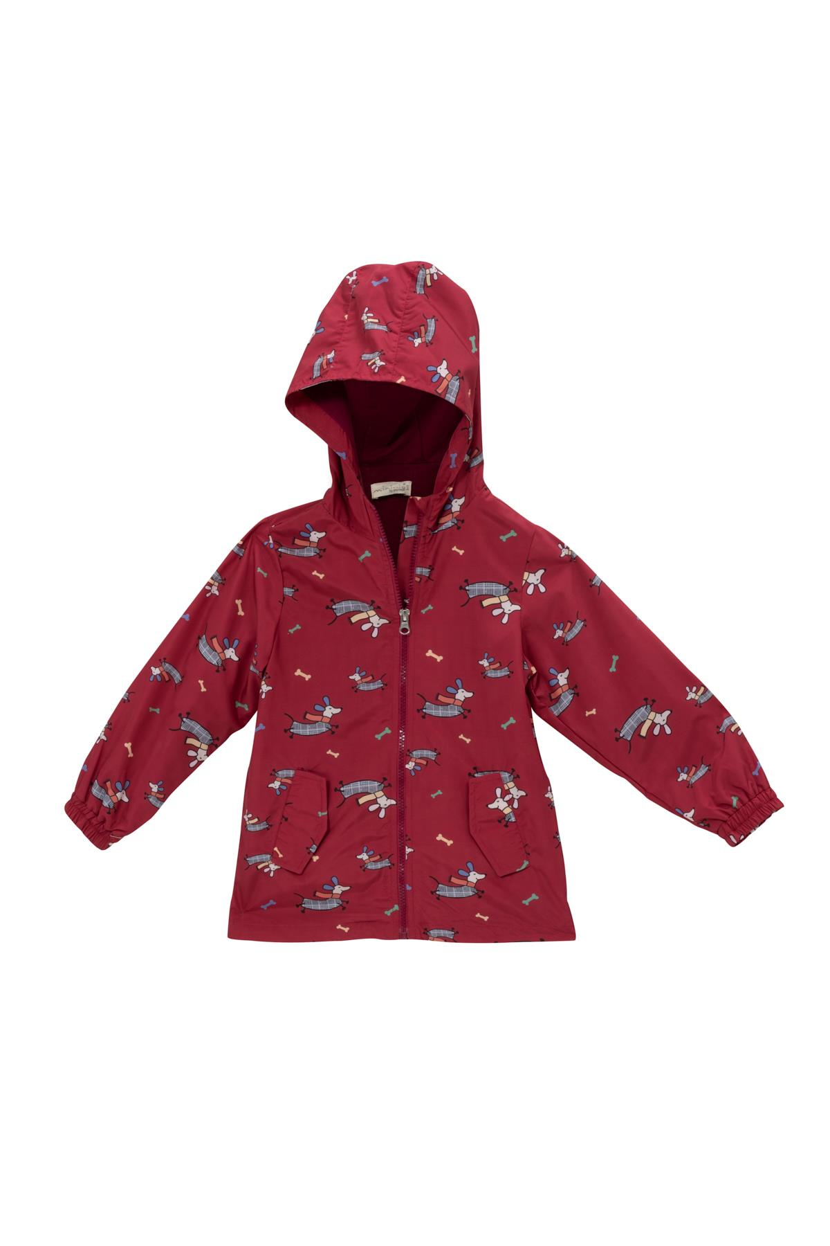Unisex Çocuk Yaðmurluk - Bordo
