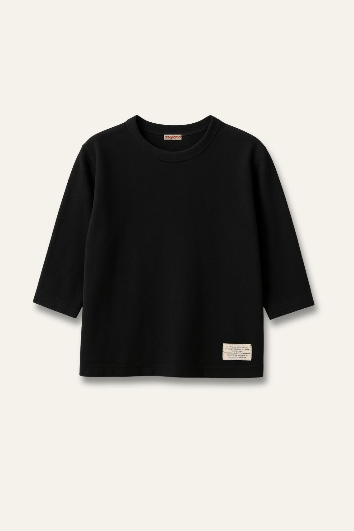 Unisex Çocuk Yumoş İkili Takım - Siyah