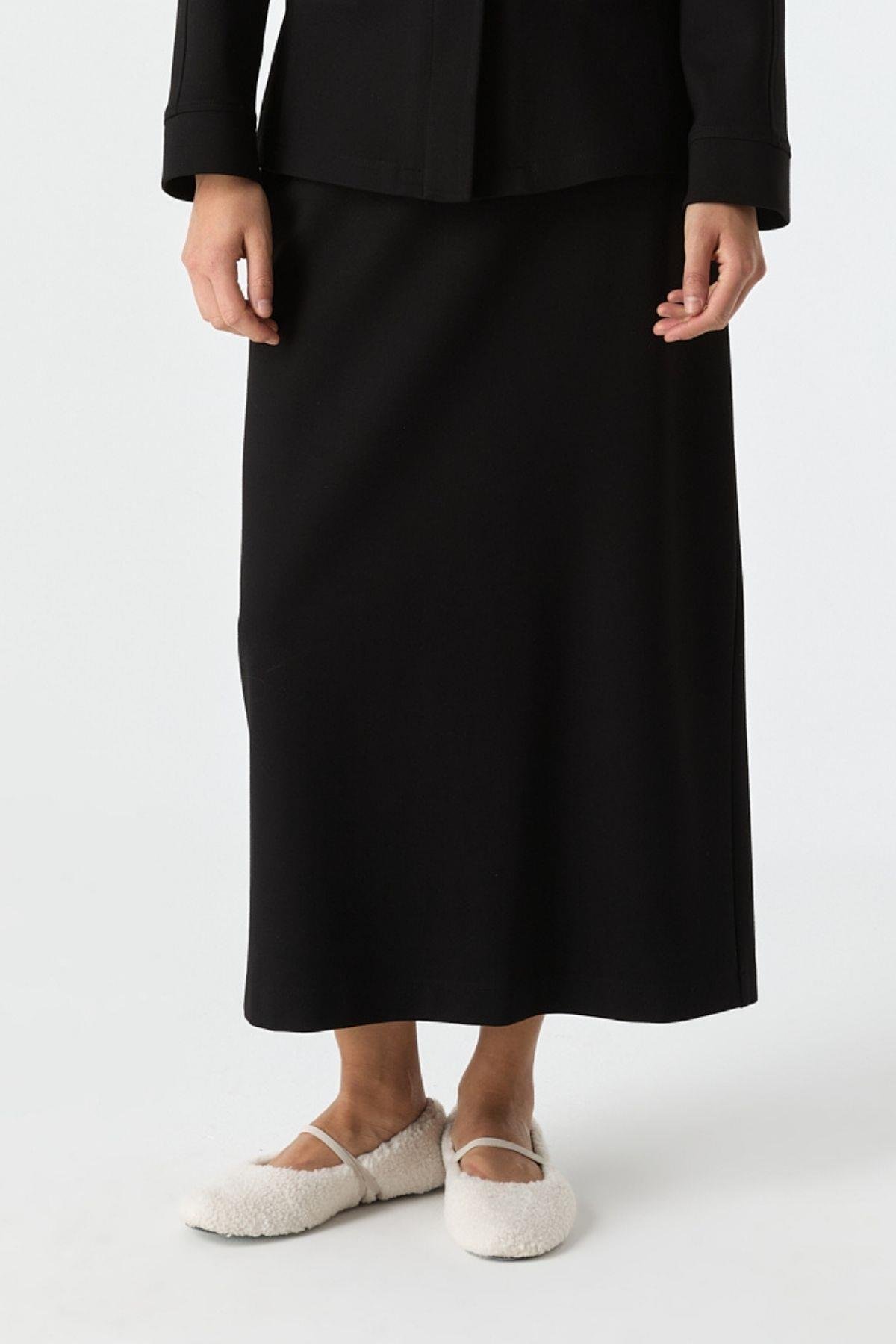 Esnek Dokulu Kalem Form Etek{KATEGORİ}