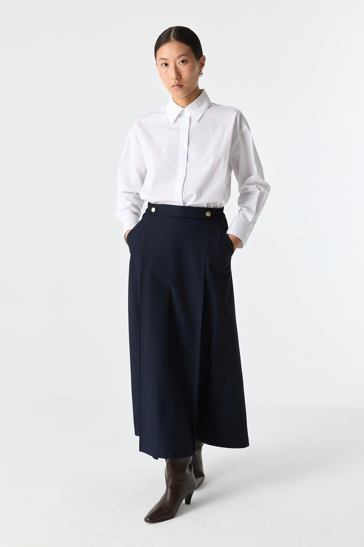 A Kesim Denizci Tarz Etek{KATEGORİ}