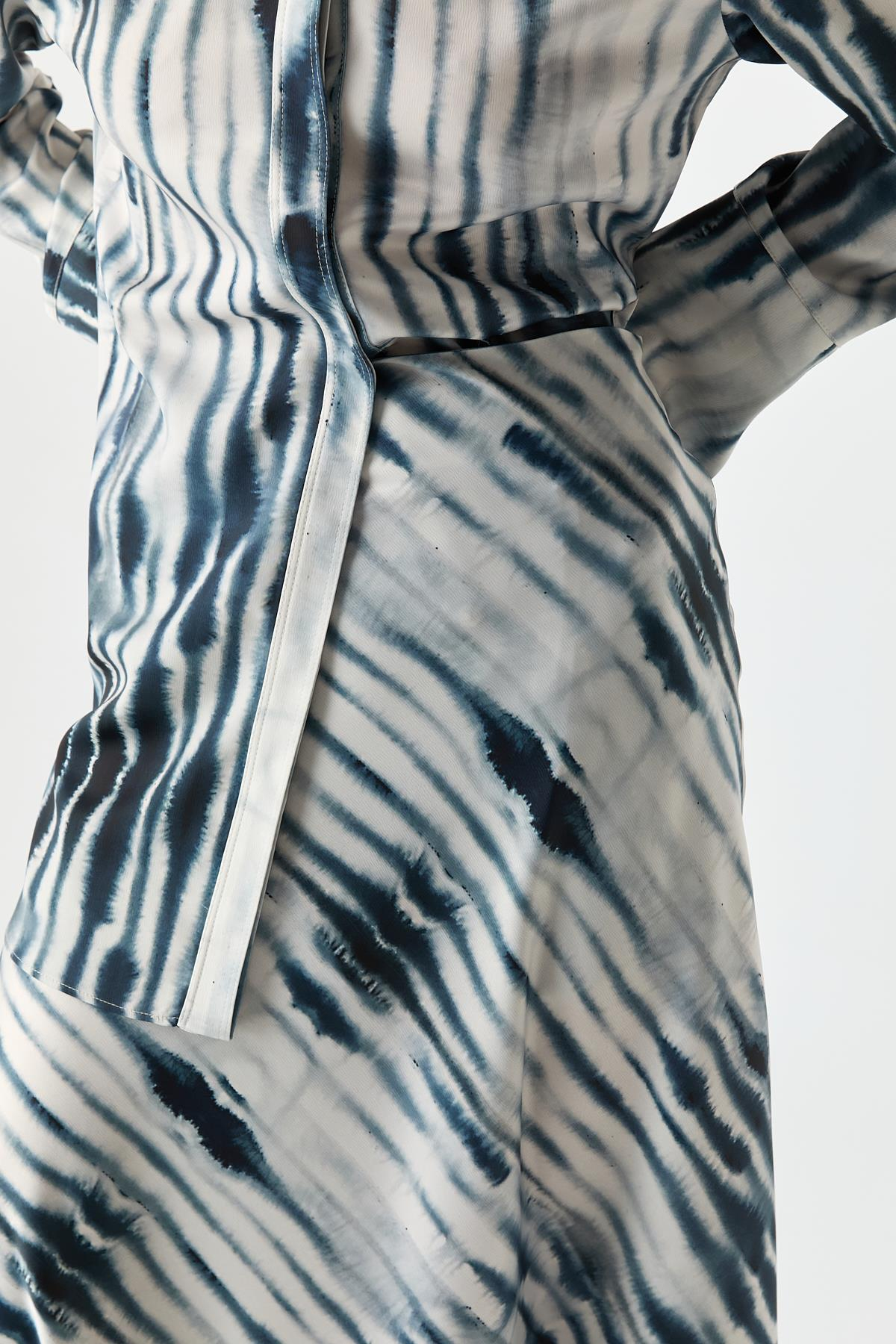 Akışkan Form Desenli Etek{KATEGORİ}